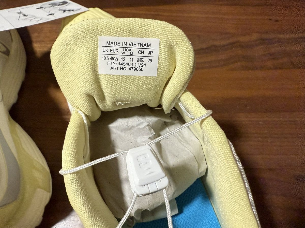 Kith × Salomon Kith Salomon XT-Whisper VANILLA TRANSPARENT YELLOW SILVER Size US 11 / EU 44 - 8 Thumbnail