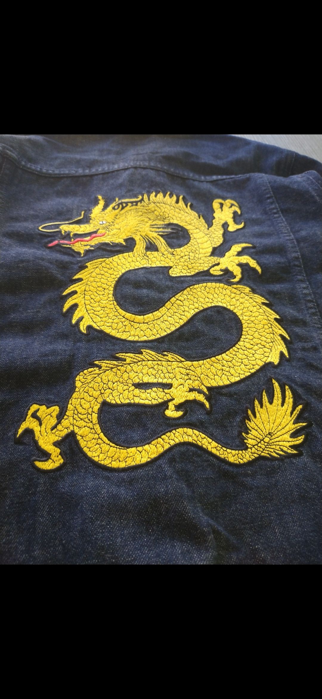 Kenzo KENZO - DENIM DRAGON EMBROID LOGO Size XS / US 0-2 / IT 36-38 - 5 Thumbnail