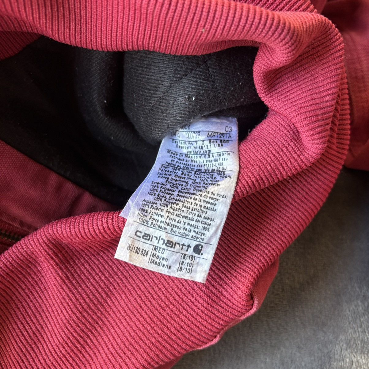 Carhartt WJ130 624 VERY RARE CARHARTT ACTIVE JACKET Size US M / EU 48-50 / 2 - 6 Thumbnail