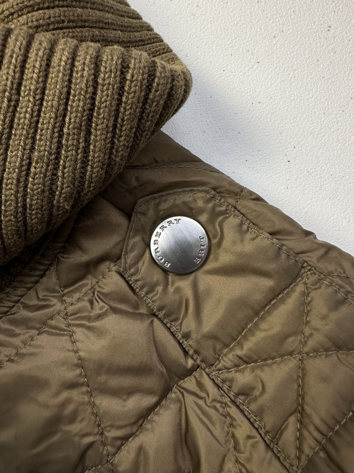 Burberry Burberry Brit 2 in 1 Quilted Jacket & Gilet Size XS / US 0-2 / IT 36-38 - 10 Thumbnail