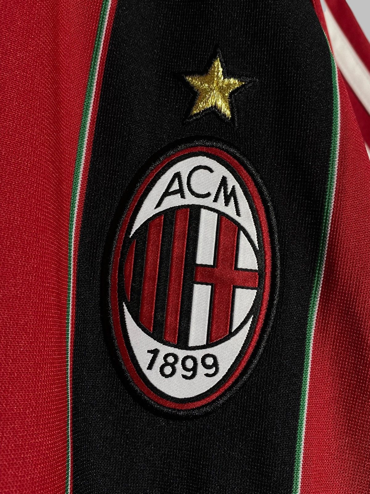 Adidas Adidas AC Milan 2012/13 Home Football Shirt Fly Emirates Size US XXL / EU 58 / 5 - 4 Thumbnail