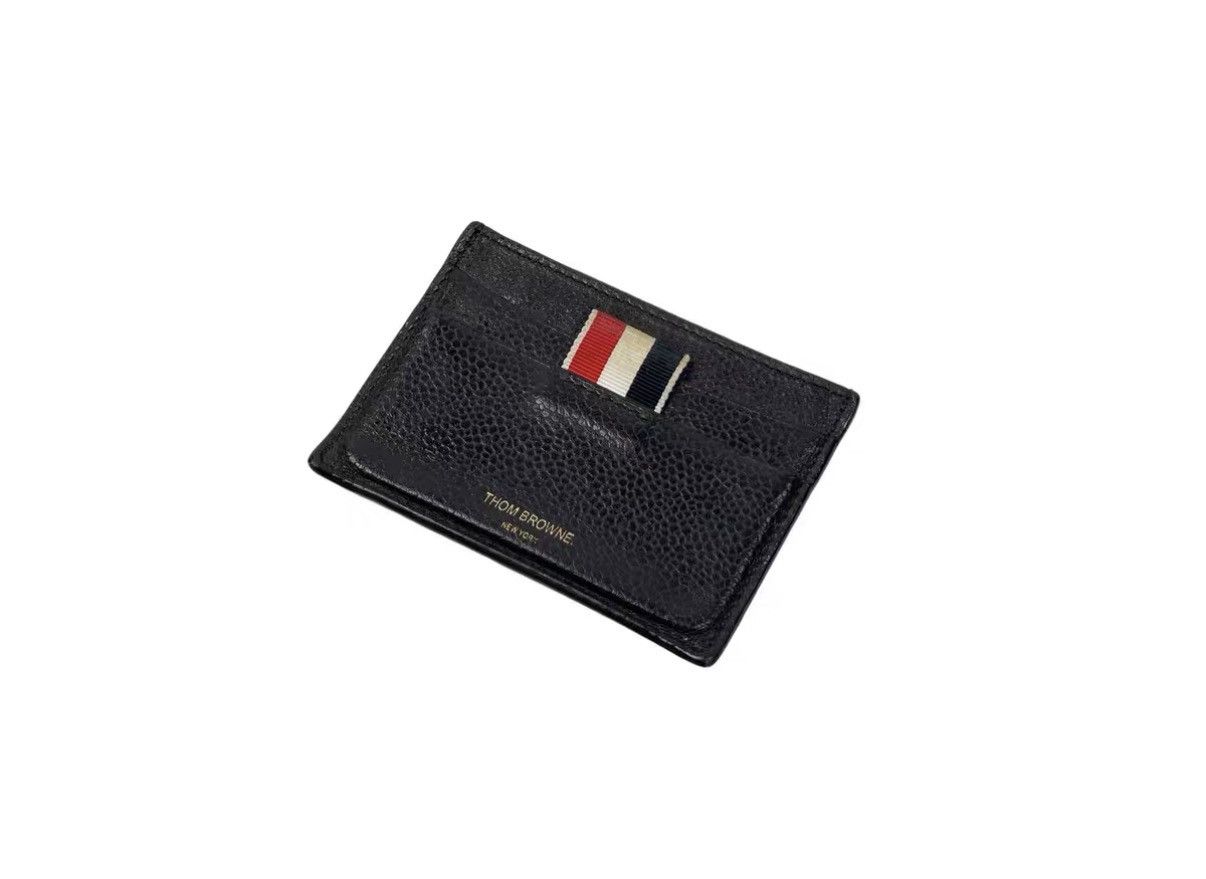 Thom Browne Thom Browne Striped Card Holder J31 Size ONE SIZE - 3 Thumbnail