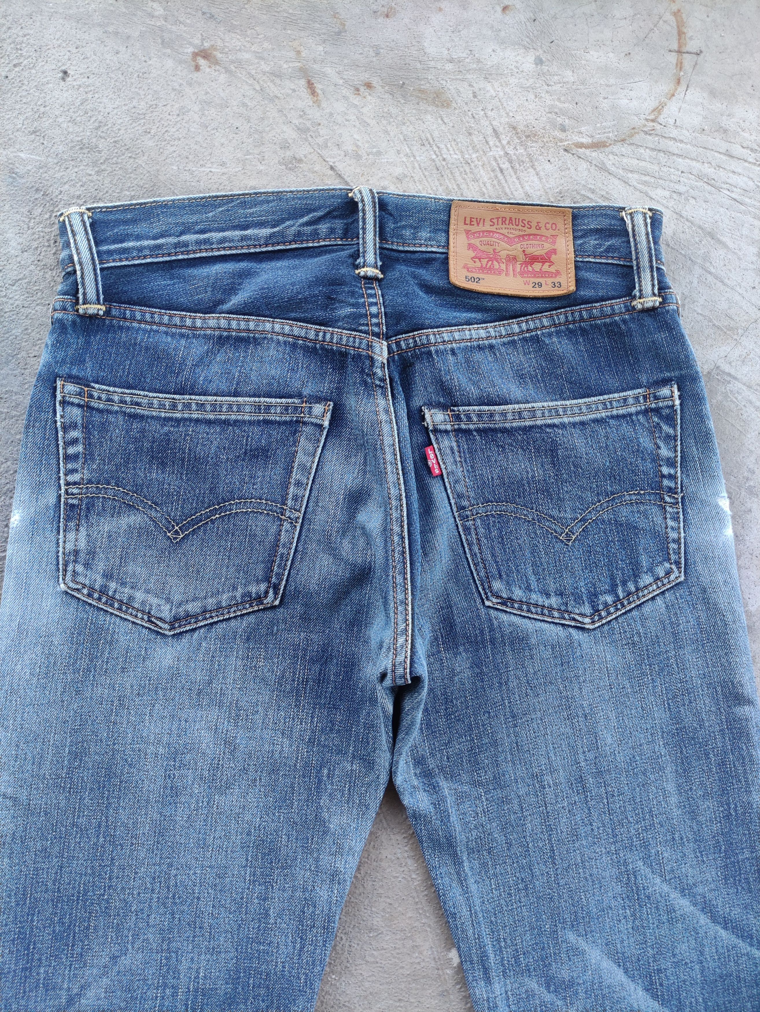 Levi's Vintage Levis Jean Distressed Faded Denim Size US 32 / EU 48 - 9 Thumbnail