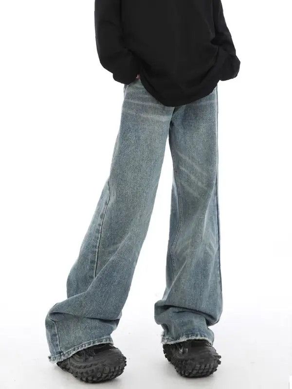 Japanese Brand VIBE Street wash vintage micro flare jeans Size US 30 / EU 46 - 1 Thumbnail