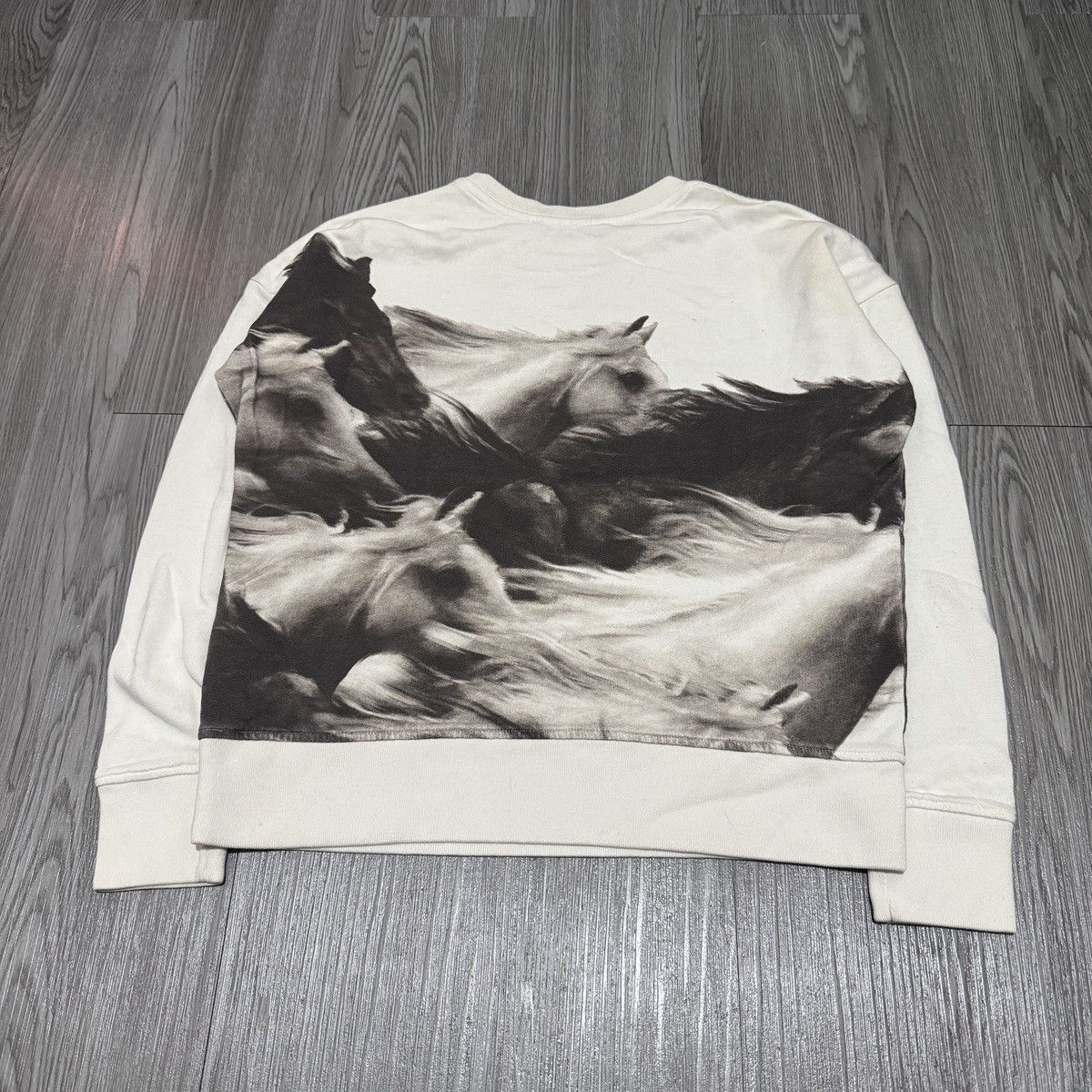 Allsaints Allsaints Horse Race Sweatshirt Size US S / EU 44-46 / 1 - 1 Thumbnail