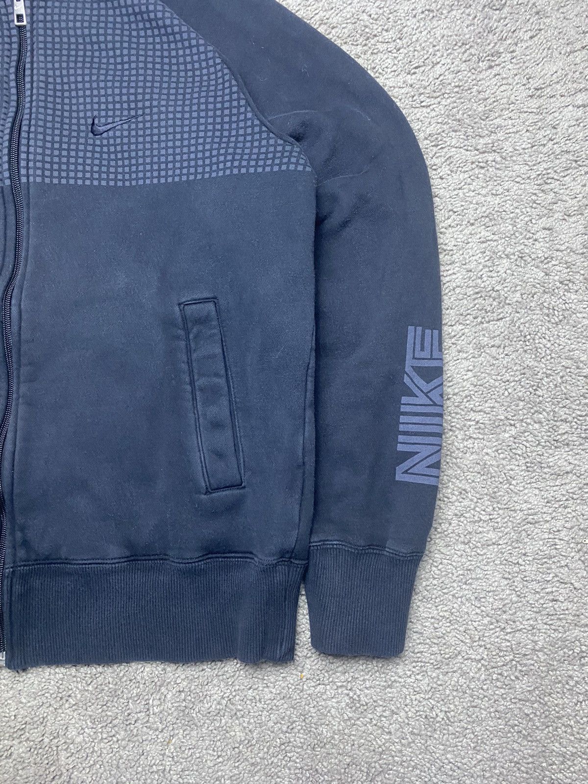 Nike × Vintage Vintage Y2K Nike Zip Up Hoodie Size US M / EU 48-50 / 2 - 3 Thumbnail