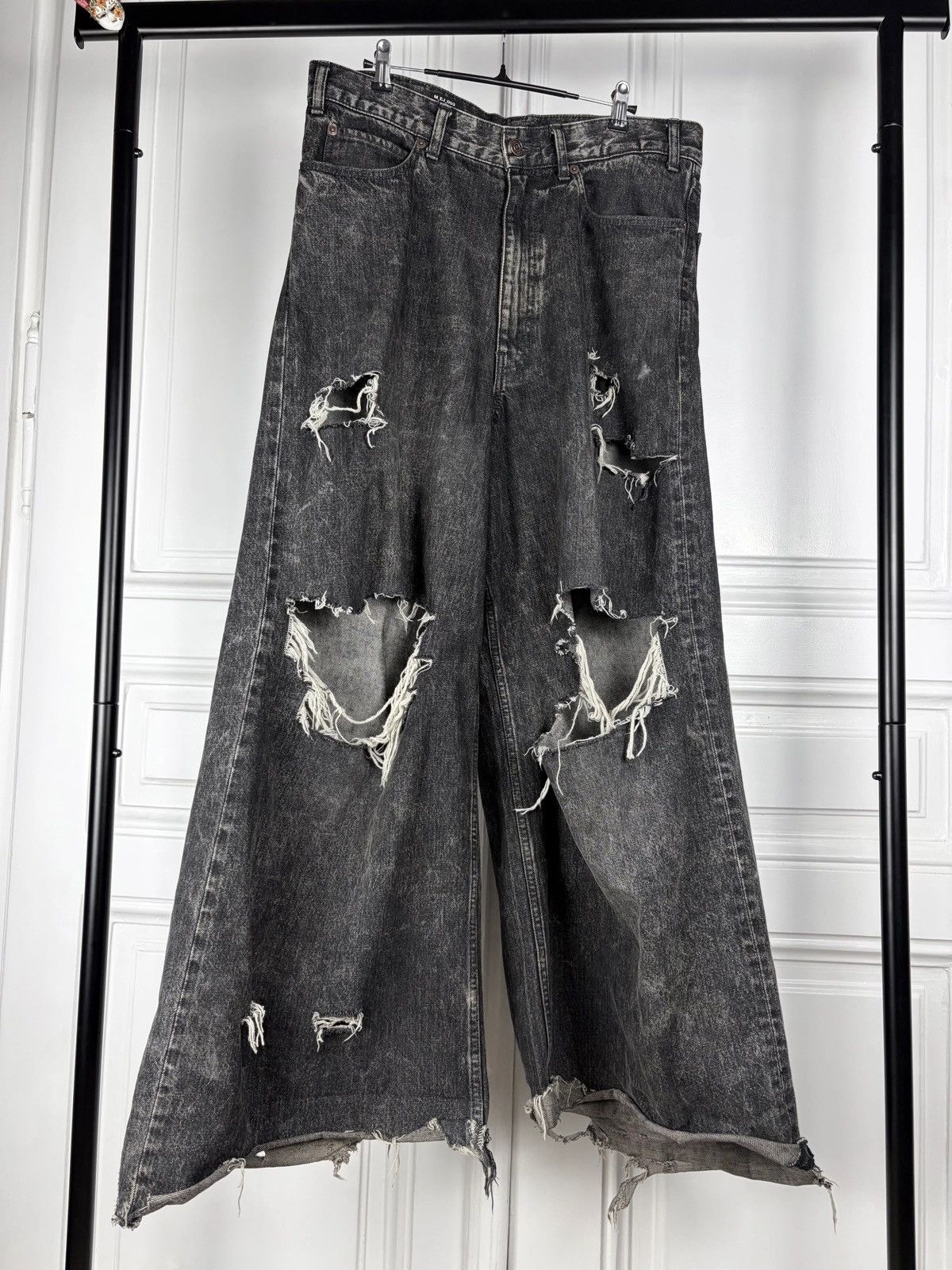 Celine SS22 'Cosmic Cruiser' Distressed Elephant Jeans | Grailed
