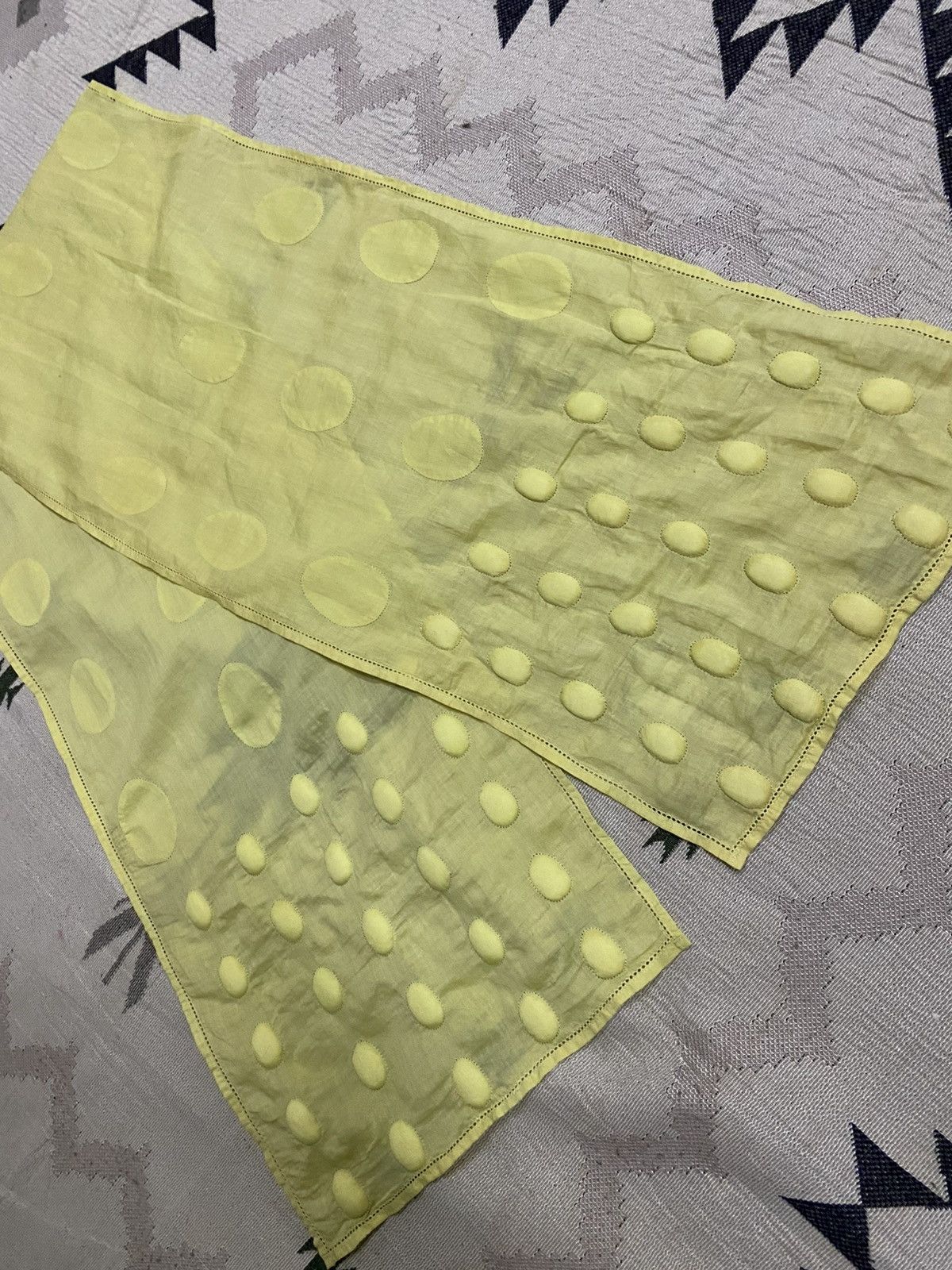 Issey Miyake 2000s ISSEY MIYAKE PUFF SCARF Size ONE SIZE - 11 Thumbnail