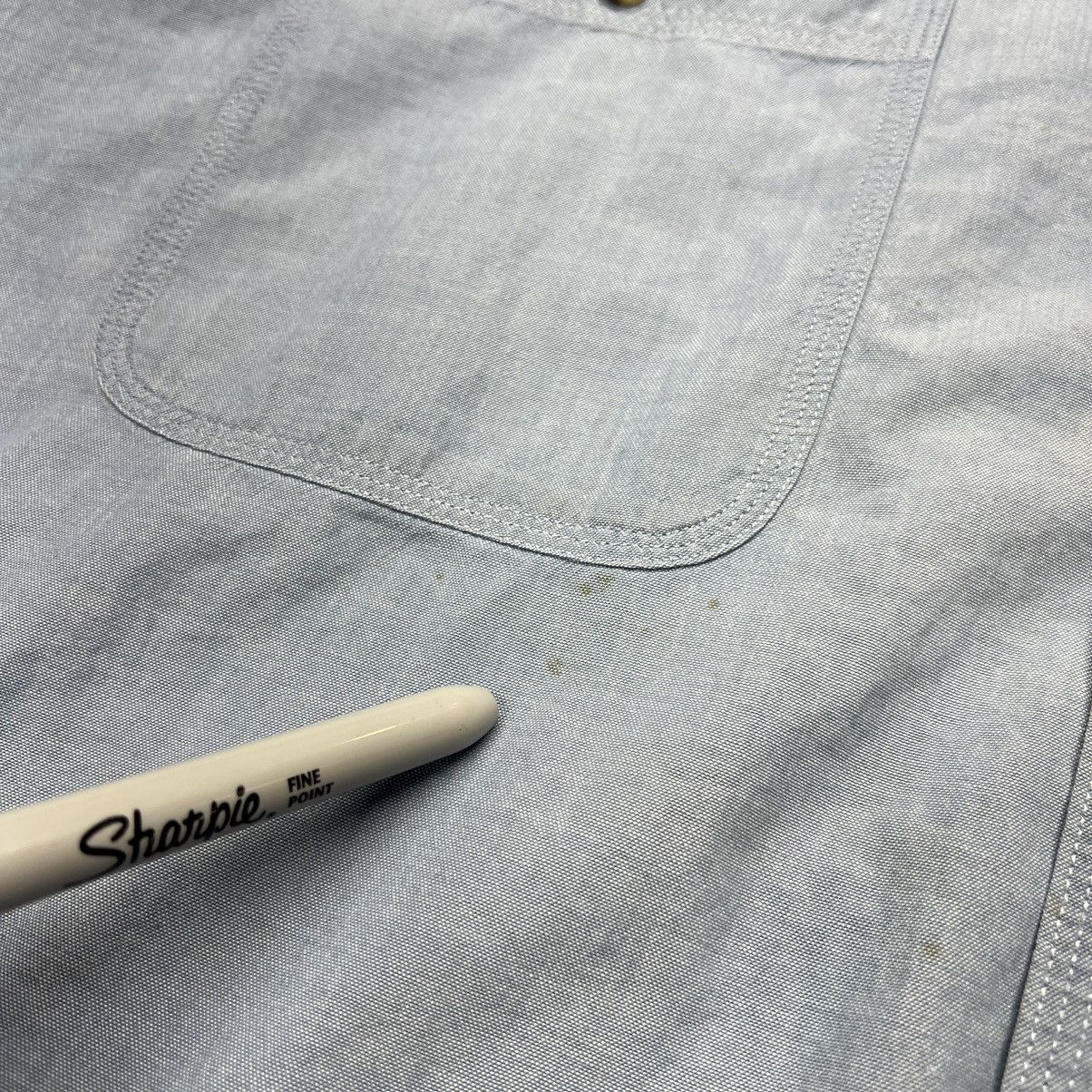 Cabelas × Vintage Cabelas Button Down Shirt Blue Short Sleeve Outdoor Gear Size US XXL / EU 58 / 5 - 9 Thumbnail