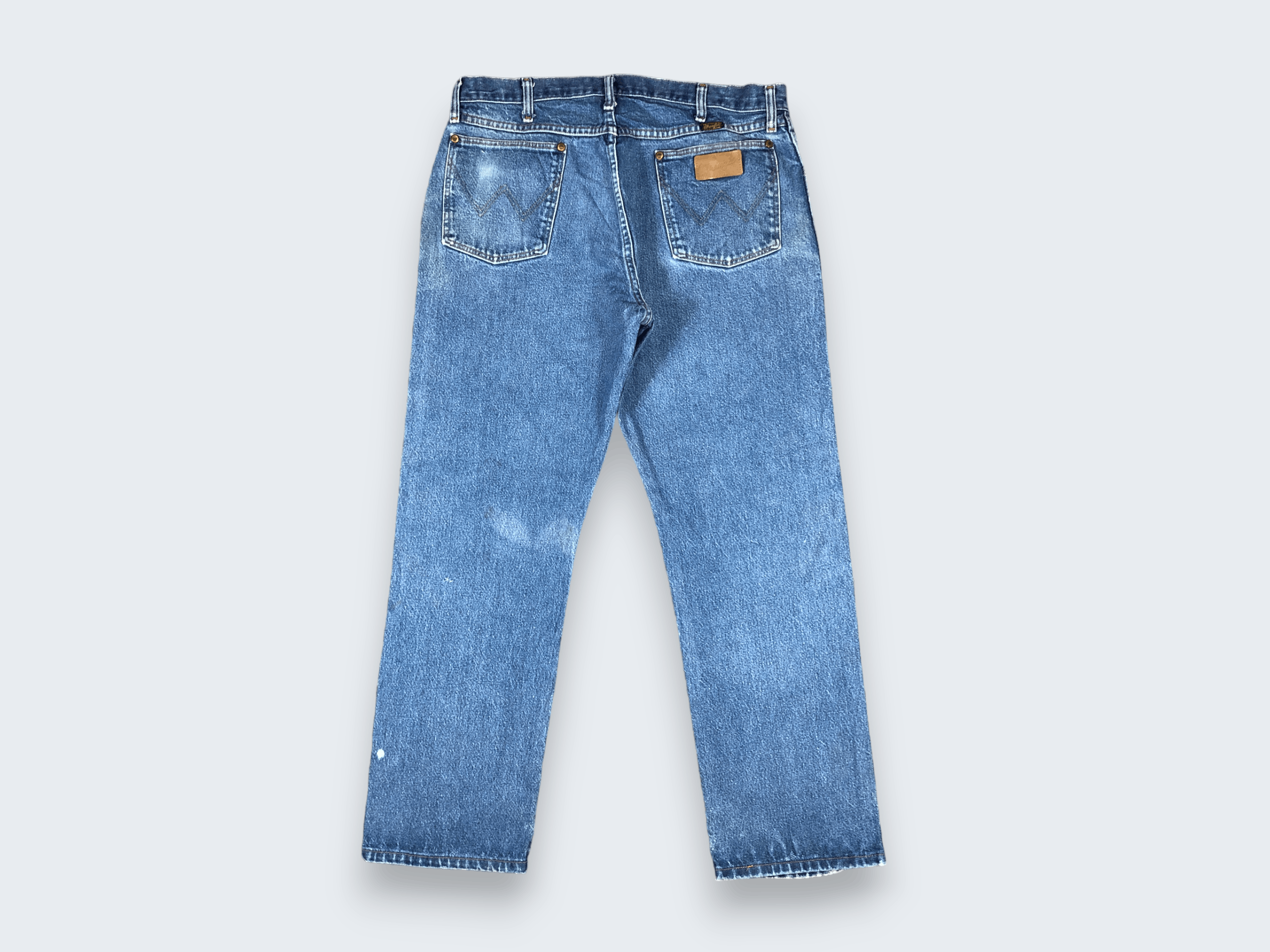 Vintage × Wrangler Vintage Wrangler Light Blue Wash Jeans L714 Size US 36 / EU 52 - 4 Thumbnail