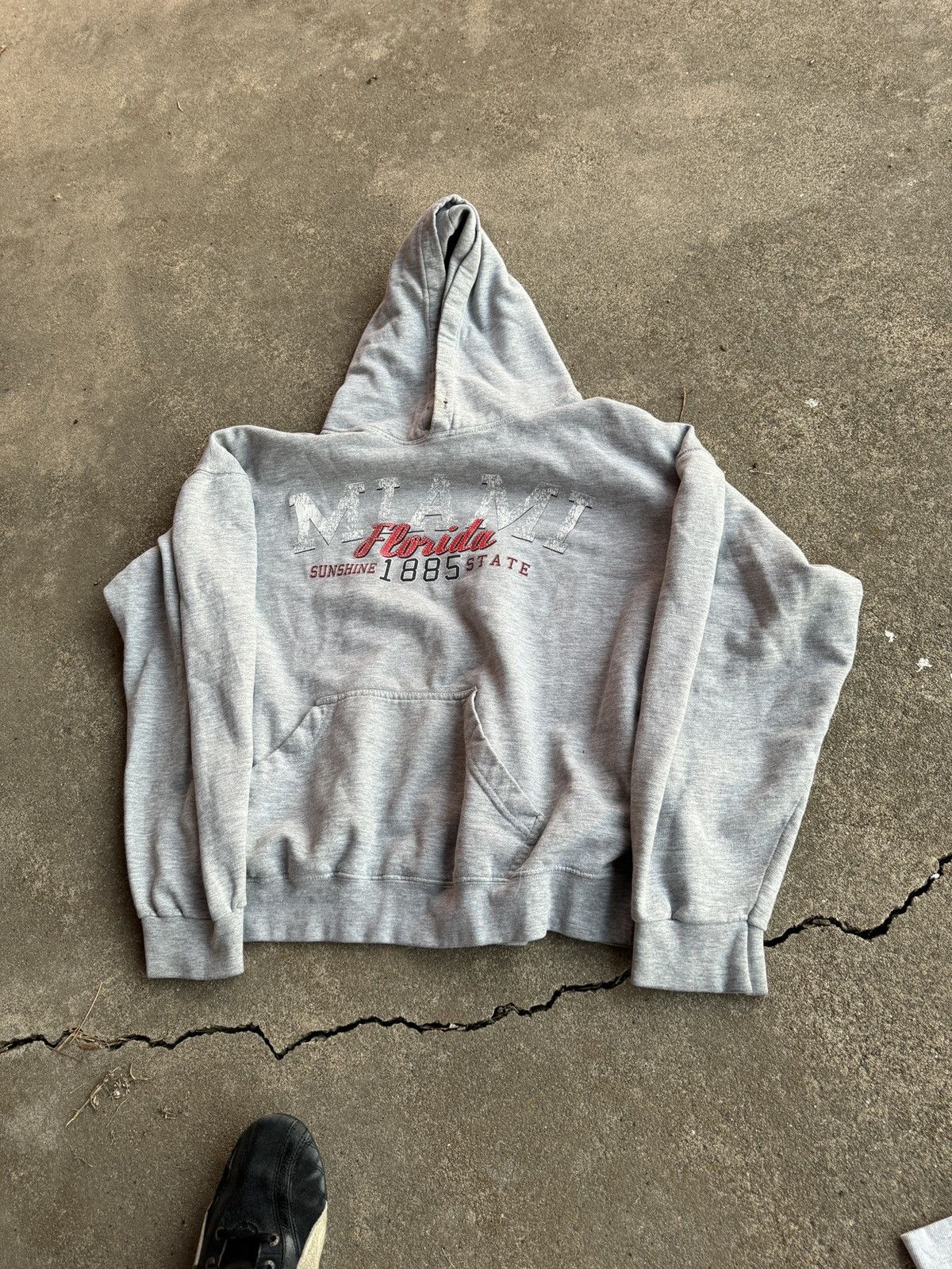 Vintage Vintage miami florida hoodie Size US XL / EU 56 / 4 - 2 Thumbnail