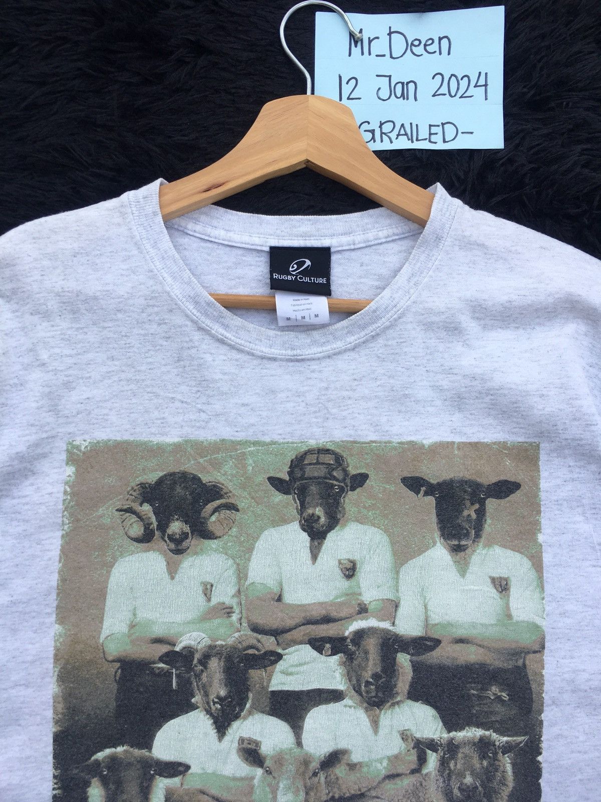 Vintage Rare Vintage Rugby Culture New Zealand Tshirt Size US M / EU 48-50 / 2 - 7 Thumbnail