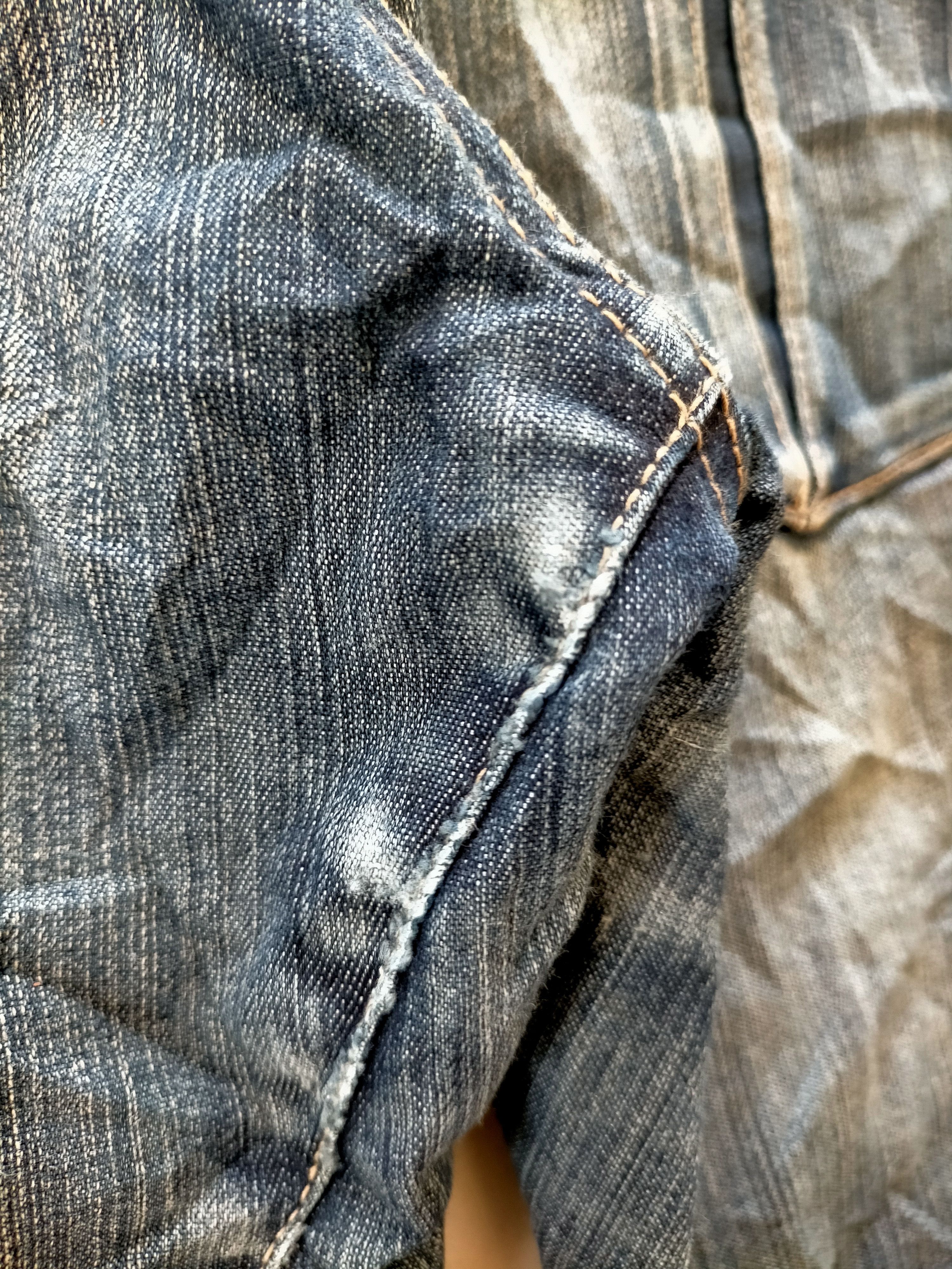 PPFM PPFM Japan Cargo Punk Style Denim Jeans Size US 32 / EU 48 - 16 Thumbnail