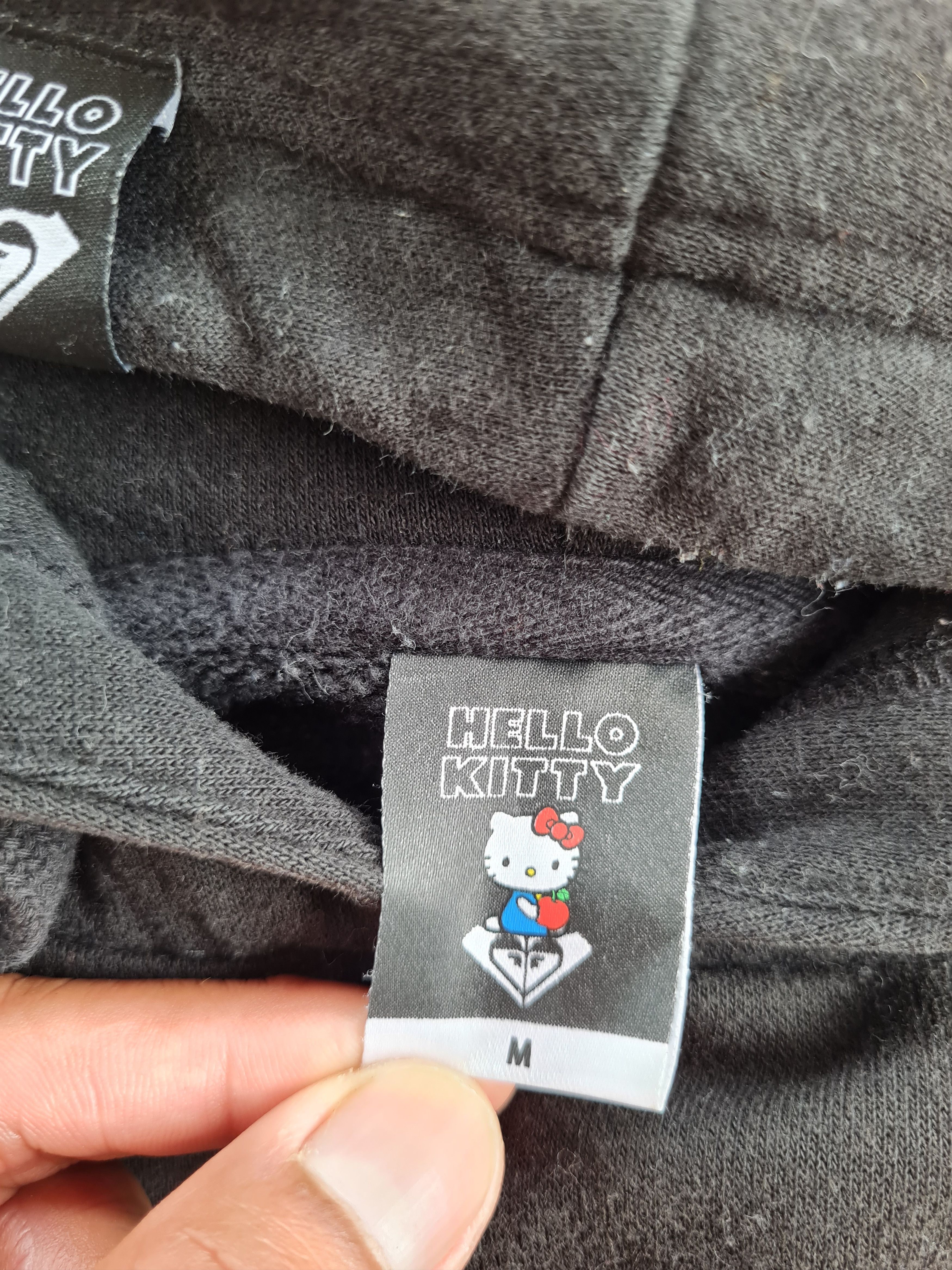 Cartoon Network × Vintage Vintage Hello Kitty X Roxy Hoodie Pullover Size US L / EU 52-54 / 3 - 6 Thumbnail
