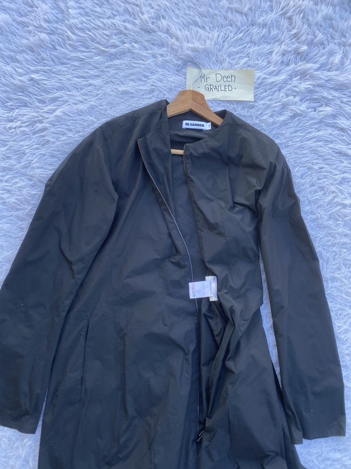 Jil Sander Rare JIL SANDER Raincoat Nylon Jacket Size US S / EU 44-46 / 1 - 10 Thumbnail
