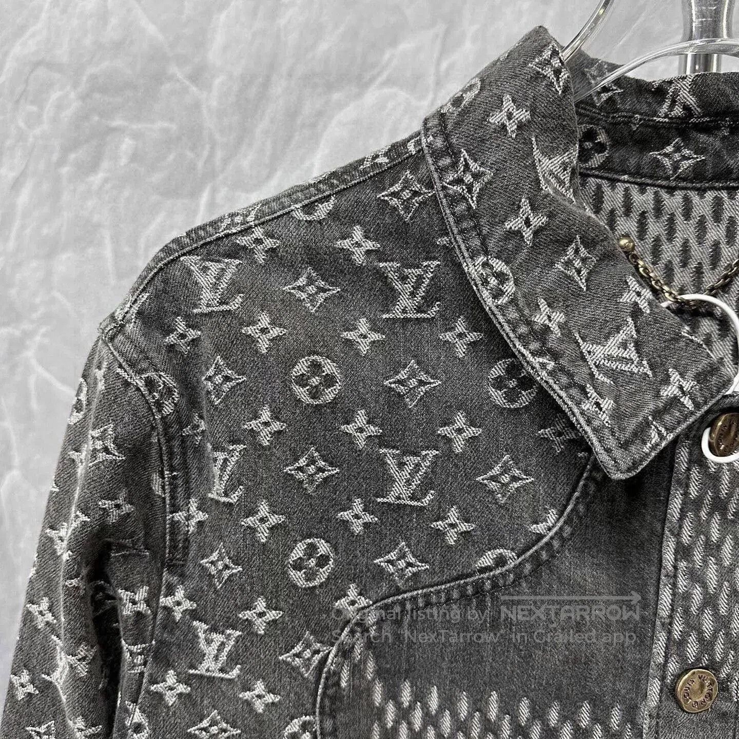 Louis Vuitton louis vuitton nigo patterned denim jacket. Size US L / EU 52-54 / 3 - 2 Thumbnail