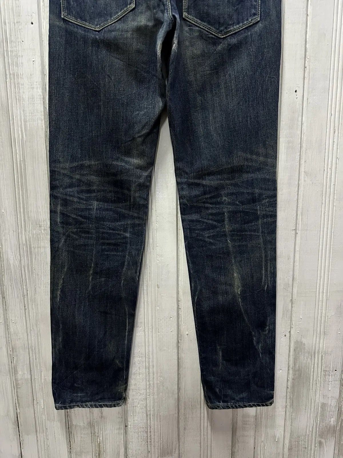 Japanese Brand Redline/Selvedge W33 L32 Vintage RIPO TRENTA ANNI Denim Pant Size US 33 - 14 Thumbnail
