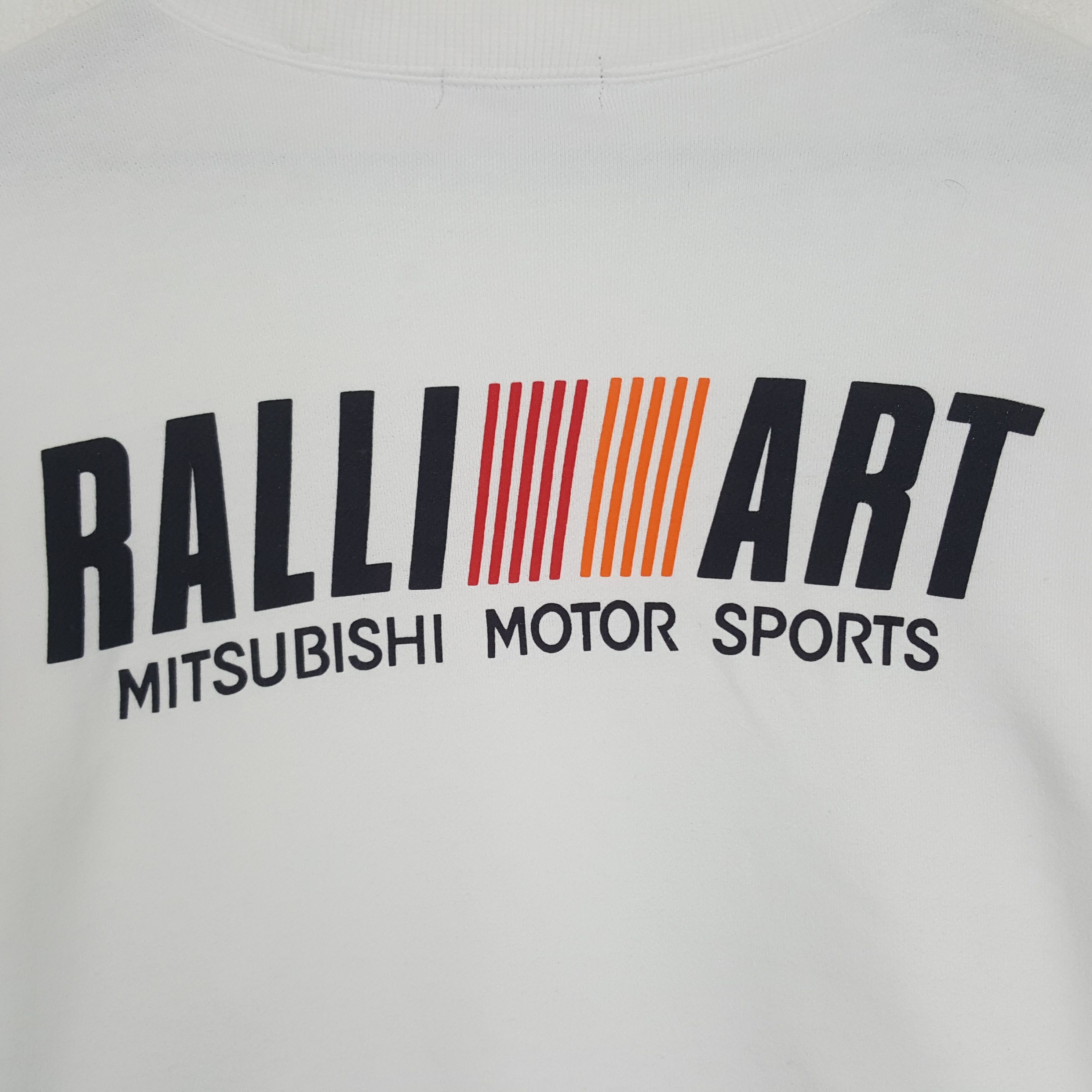 Vintage Vintage RalliArt Racing Japan Sport Sweatshirt Size US L / EU 52-54 / 3 - 2 Thumbnail