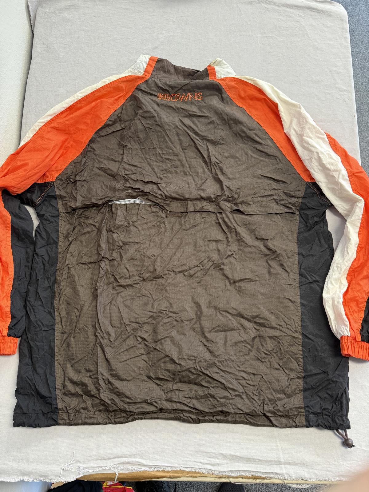Starter Starter Cleveland Browns Jacket Worldwide Backers Zip Up 3XL Size US XXL / EU 58 / 5 - 2 Thumbnail