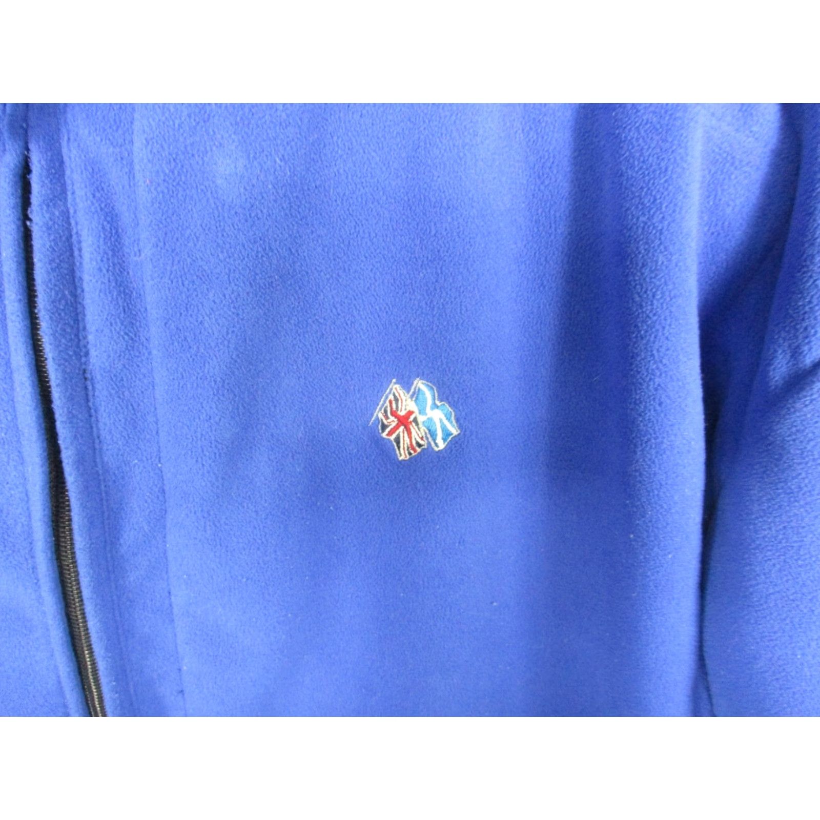 Footjoy VINTAGE: No — FootJoy DryJoys Pullover Jacket Mens XL Blue Windbreaker Fleece Pockets Golf Size US XL / EU 56 / 4 - 3 Thumbnail