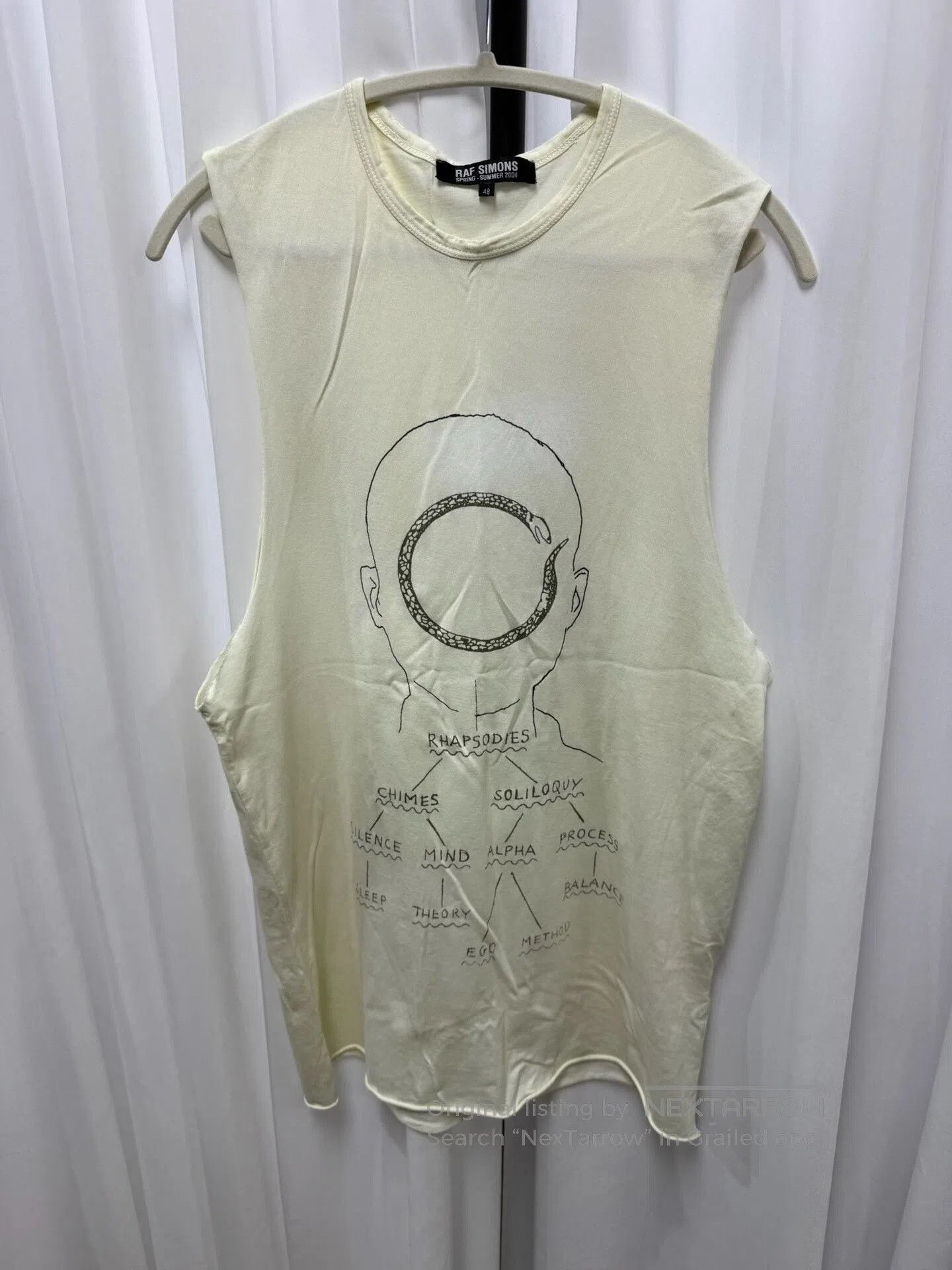 Raf Simons Raf Simons 04SS Distressed Tank Top. Size US M / EU 48-50 / 2 - 1 Thumbnail