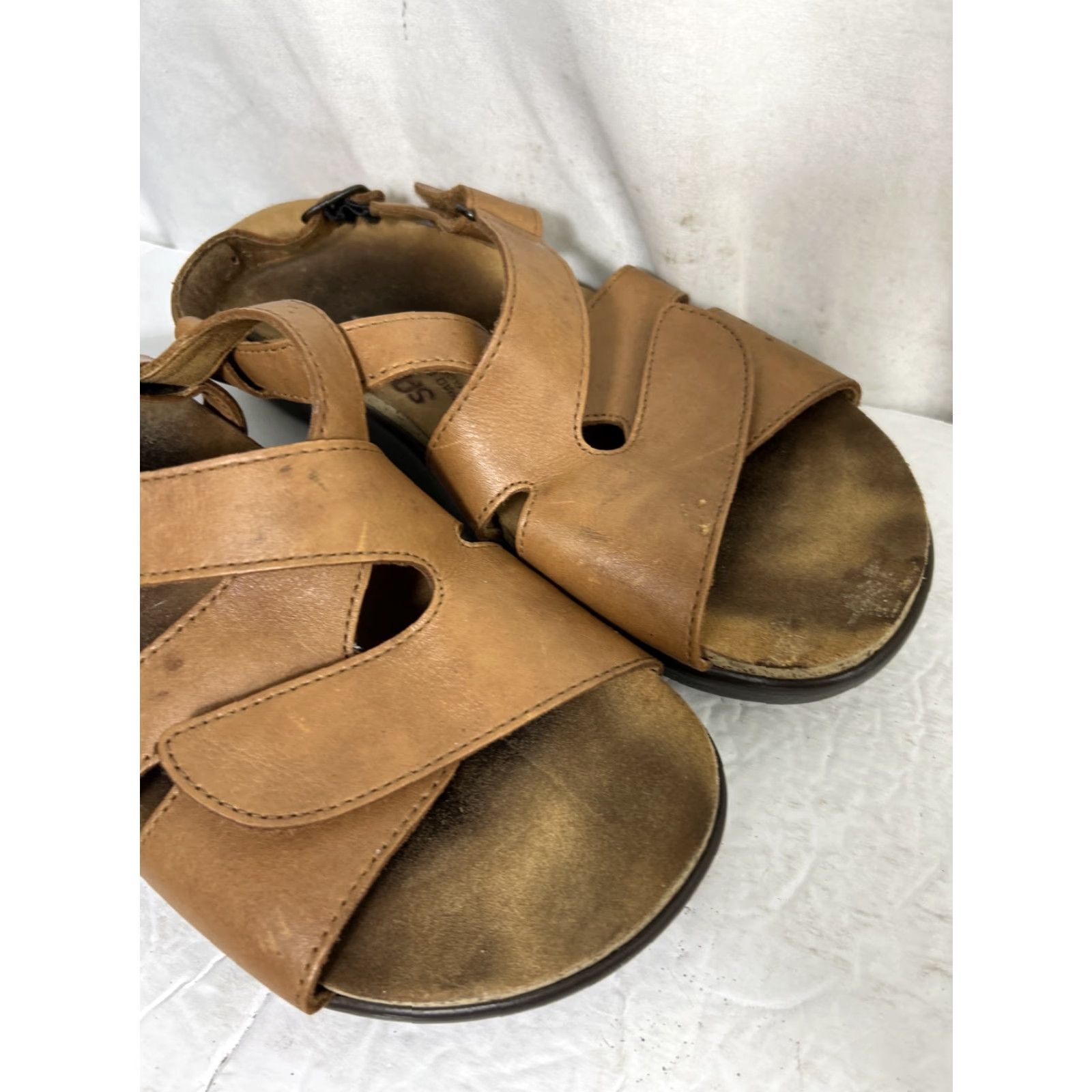 SAS SAS Women’s Sandal Cross Strap Tripad Comfort Huggy Caramel 10 M Womens Shoes Size US 10 / IT 40 - 2 Thumbnail