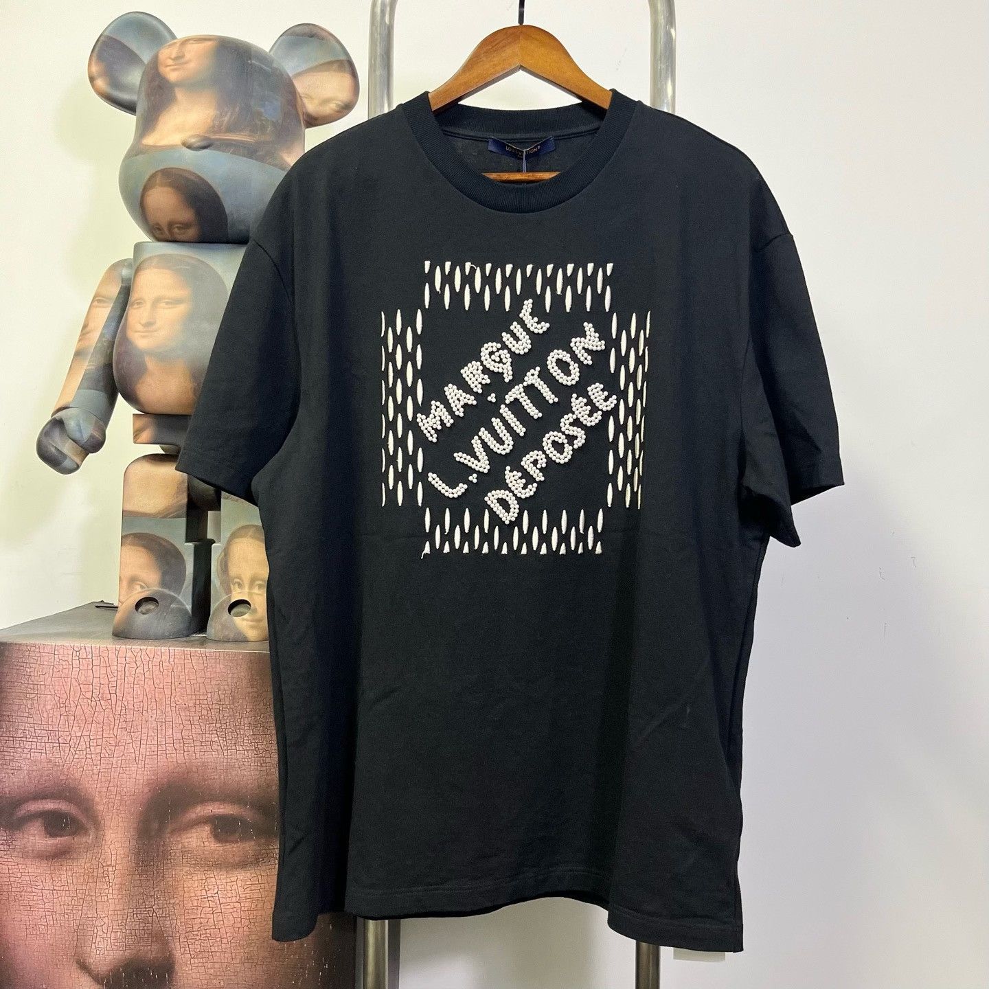 Louis Vuitton Louis Vuitton Black T-Shirt xxl Men Size US XXL / EU 58 / 5 - 1 Thumbnail