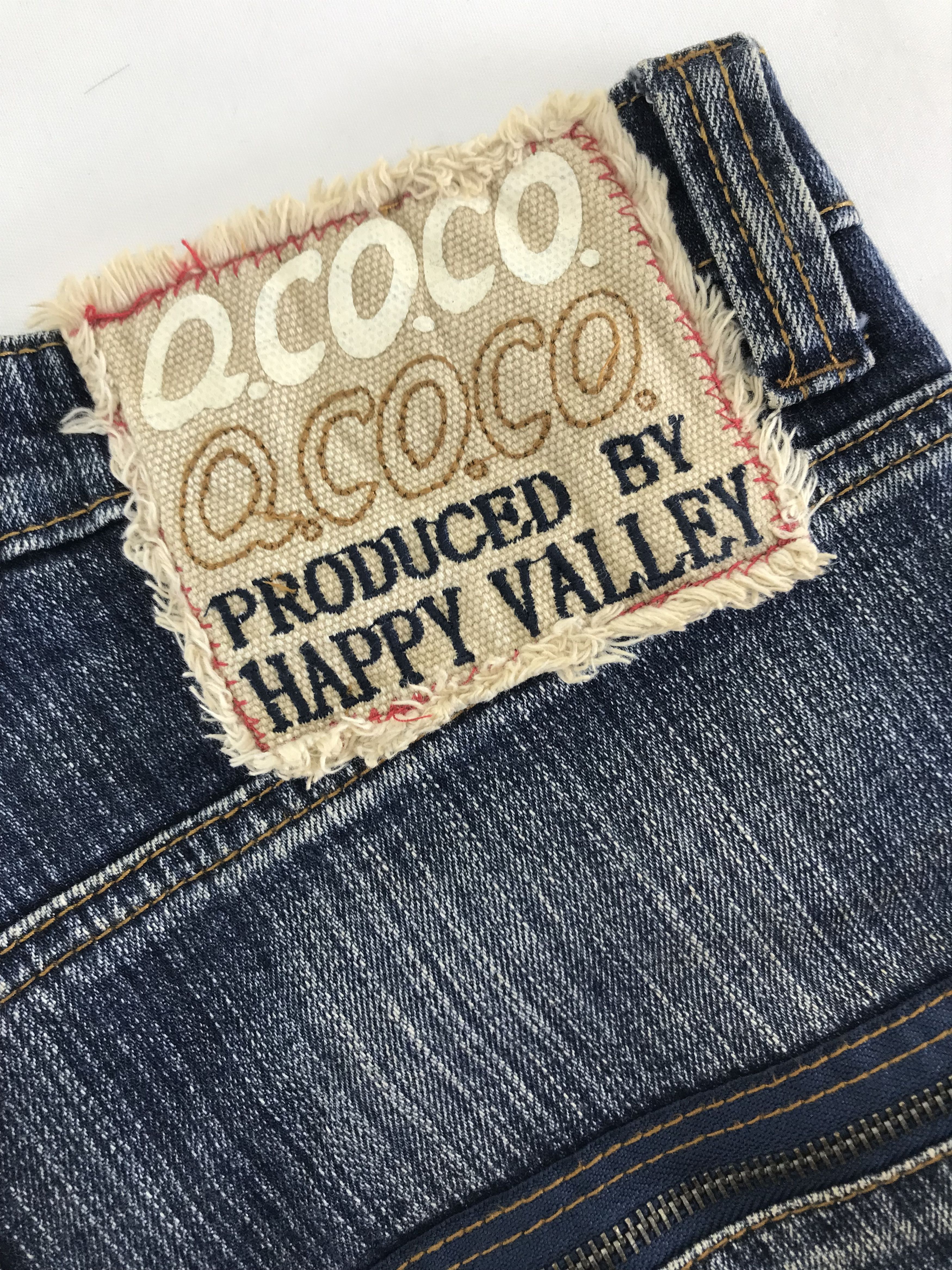 Japanese Brand Vintage Japanese Flare Jeans Bush Bell Bottom Denim Size 29" - 11 Thumbnail