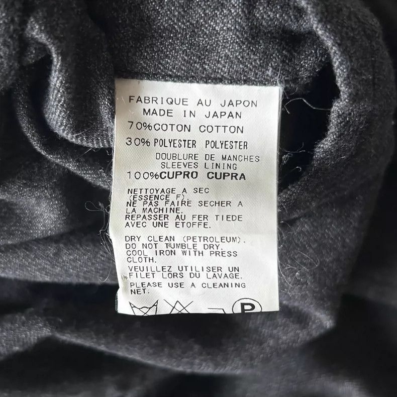 Yohji Yamamoto Yohji Yamamoto Yohji Yamamoto Asymmetrical Gray Blazer Jac Size US S / EU 44-46 / 1 - 7 Thumbnail