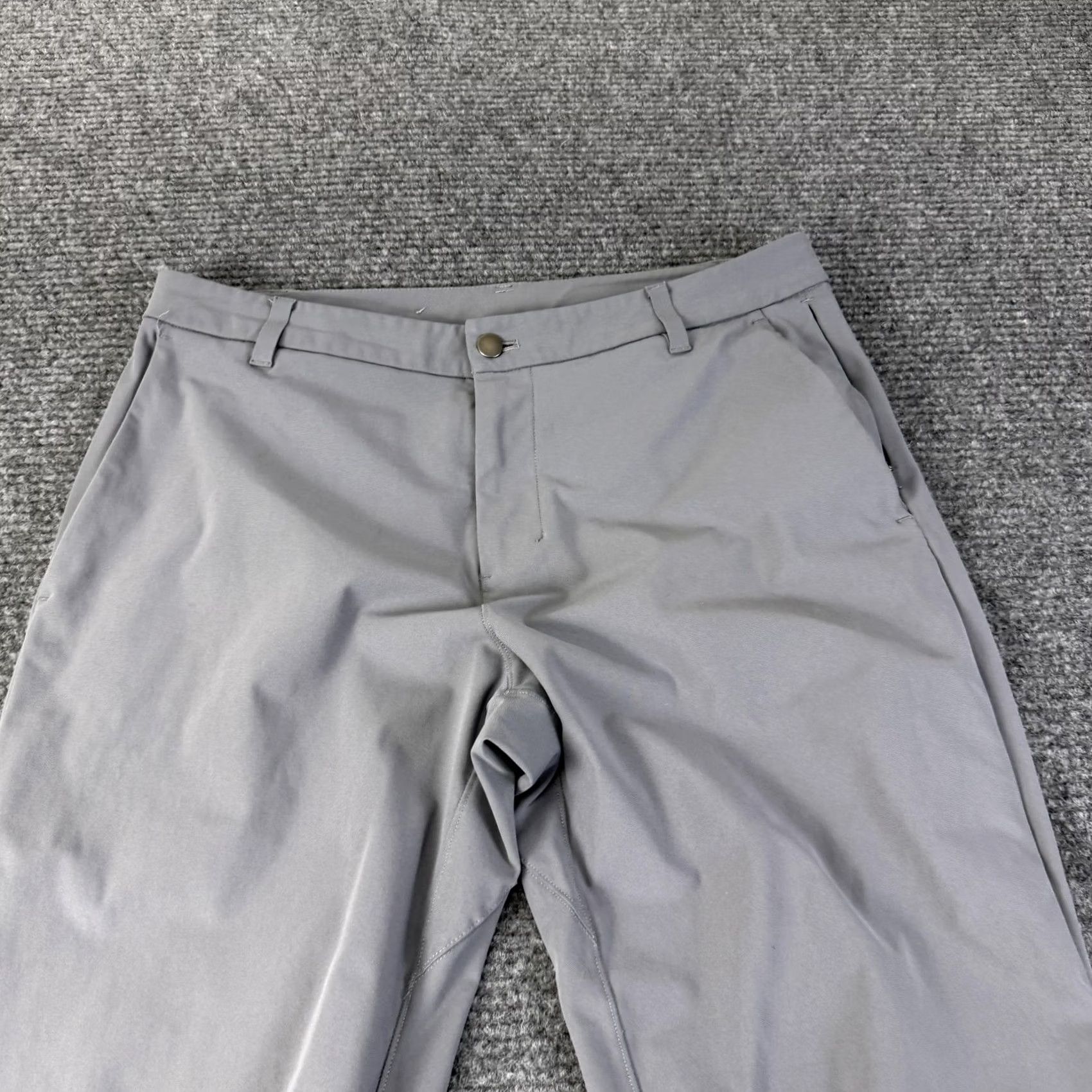 Lululemon Lululemon Mens Pants Gray Tech Stretch Performance Chino Golf 34 34x35 Tall Size US 34 / EU 50 - 3 Thumbnail