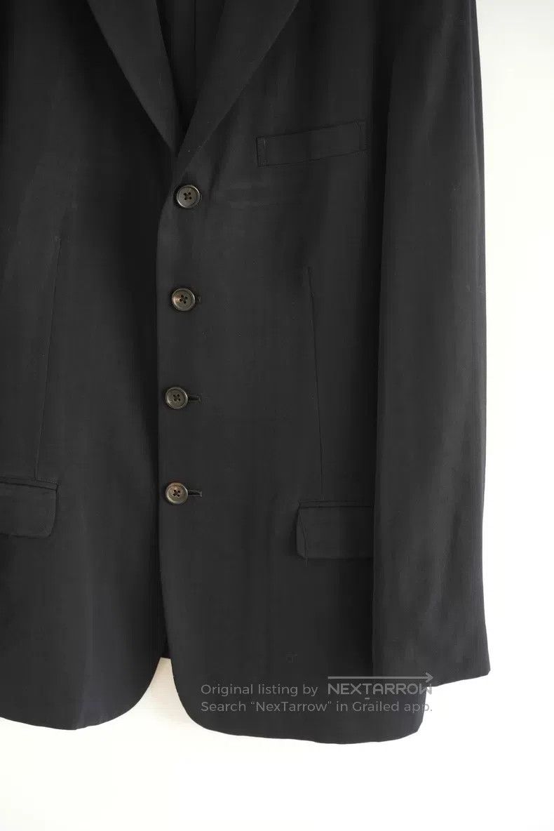 Yohji Yamamoto Yohji Yamamoto size m 93aw reggae four-button blazer Size 36R - 6 Thumbnail