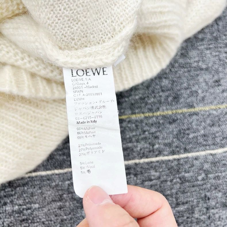 Loewe LOEWE Squirrel letter Ma Hai Mao knit sweater Size XS / US 0-2 / IT 36-38 - 8 Thumbnail