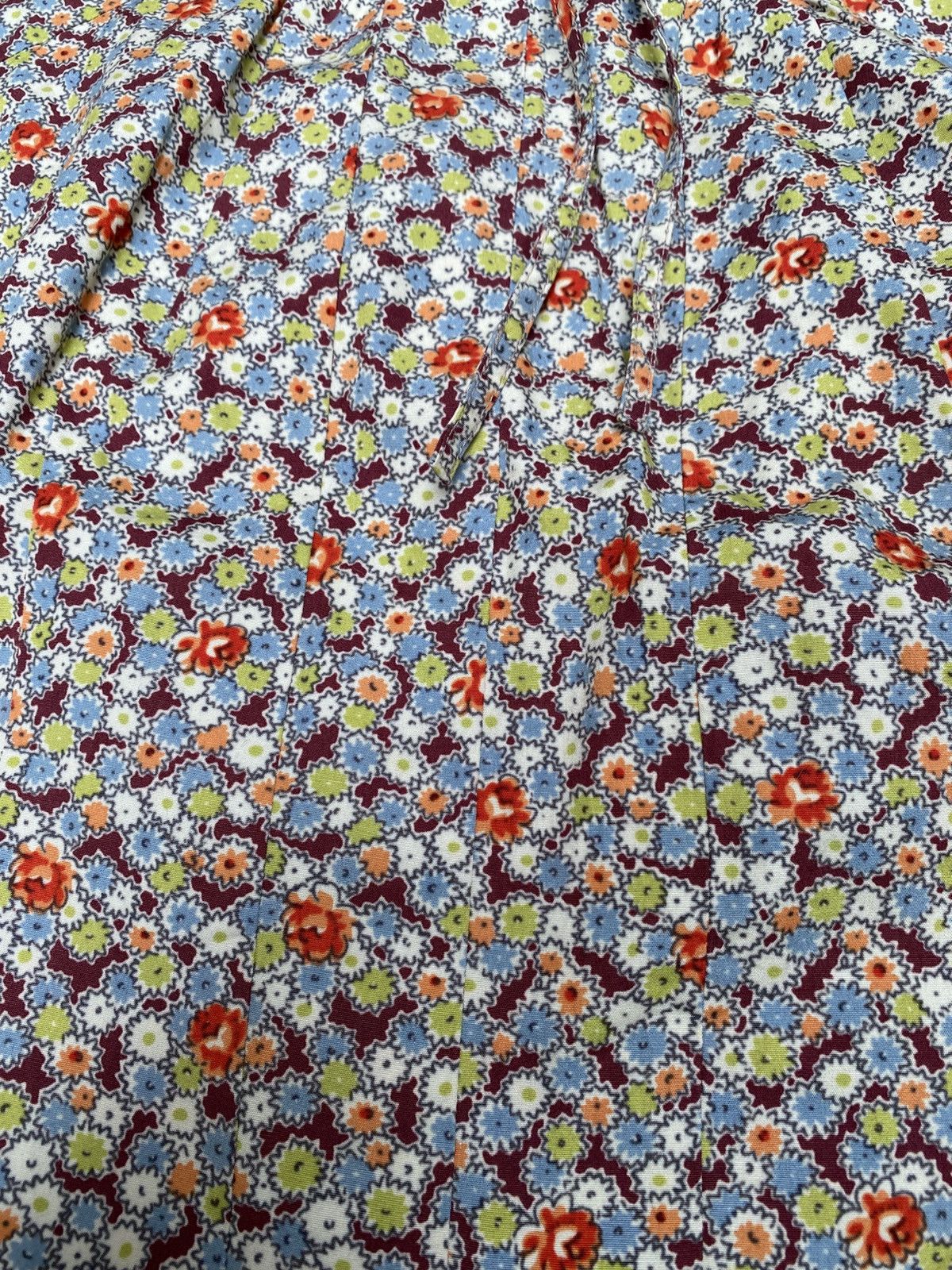 Junya Watanabe S/S 2001 -Junya Watanabe - CDG- AOP Floral Print Blouse Size S / US 4 / IT 40 - 16 Thumbnail