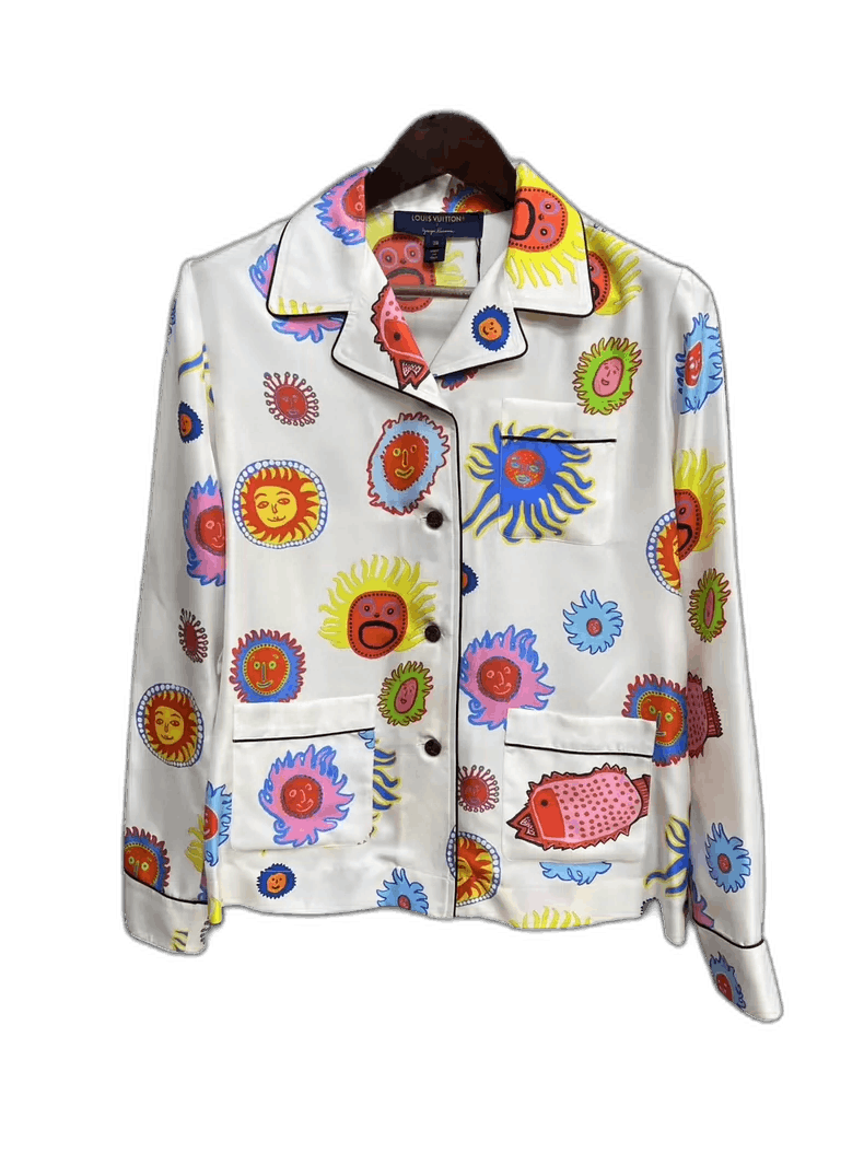Louis Vuitton Louis Vuitton Yoyoi Kusama Pajama Shirt-yf Size XS / US 0-2 / IT 36-38 - 1 Thumbnail