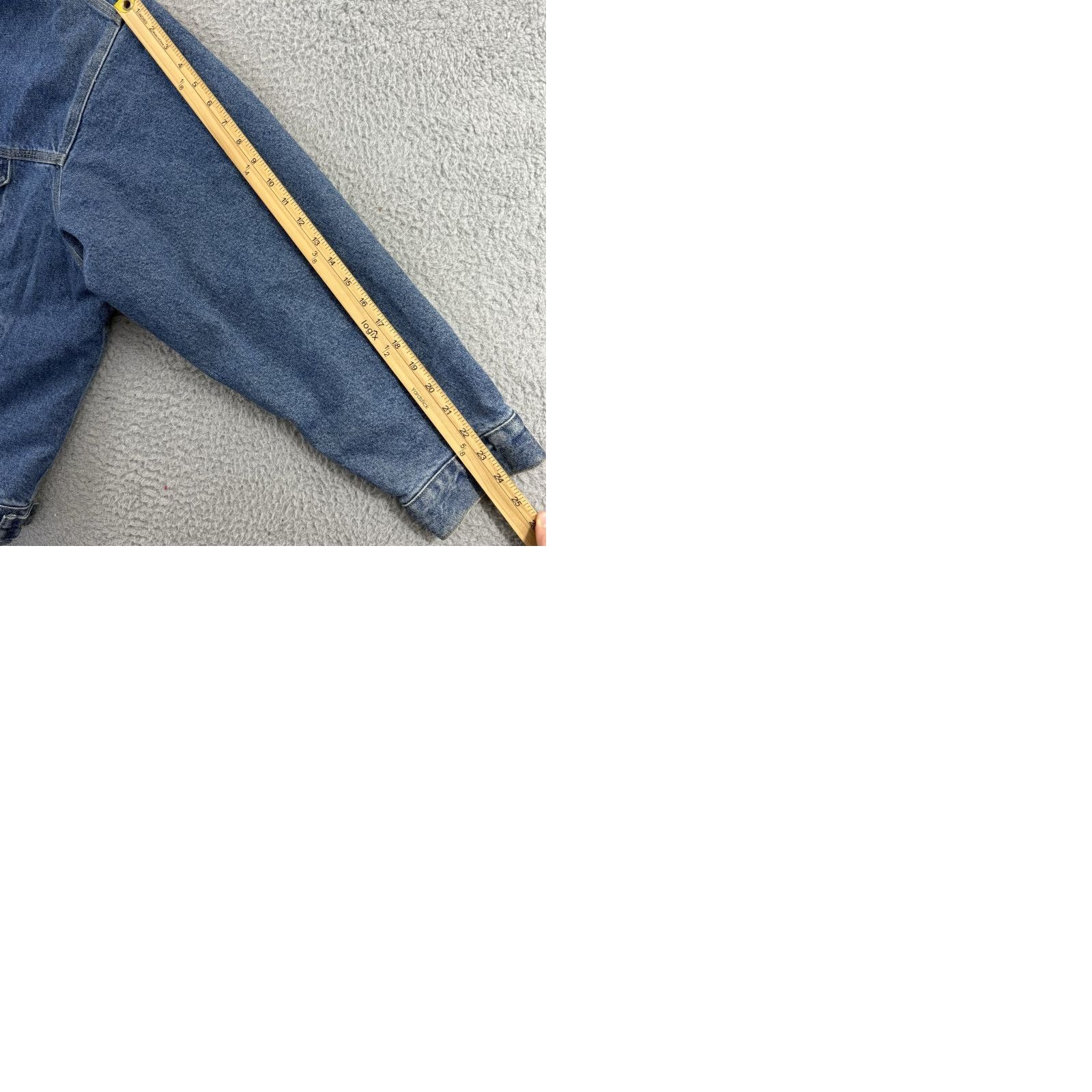 Carhartt VINTAGE Carhartt Denim Trucker Jacket Mens 2XL Blue JB0998 Lined 90s Size US XXL / EU 58 / 5 - 9 Thumbnail