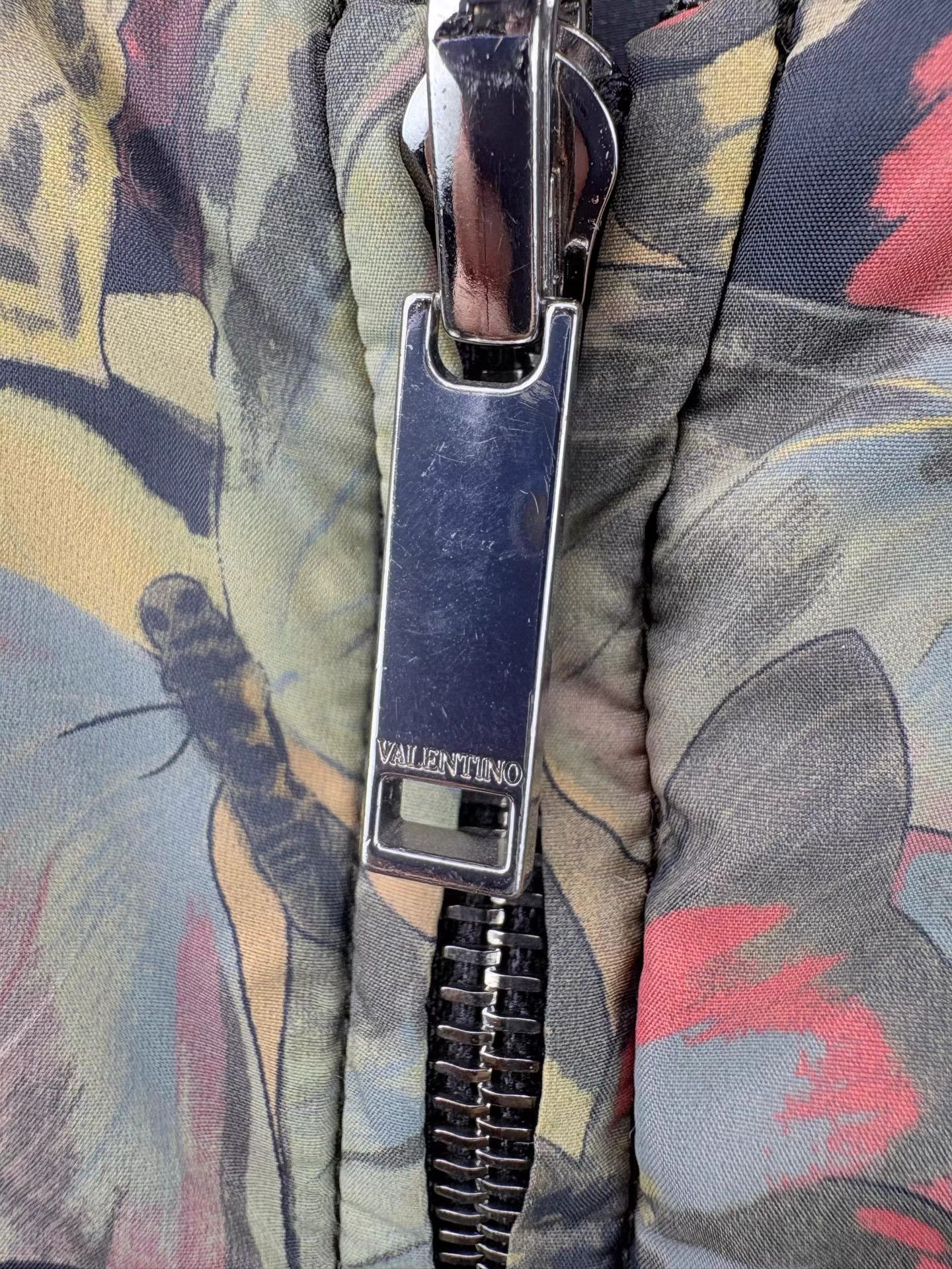 Valentino VALENTINO Camouflage Butterfly Reversible Windbreaker Jacket Size US M / EU 48-50 / 2 - 3 Thumbnail