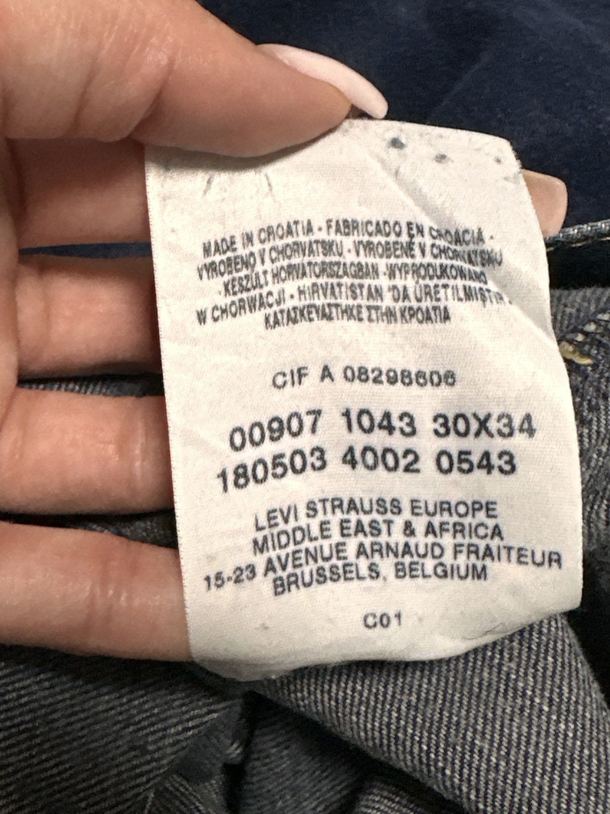 Levi's Levi’s jeans straight cut vintage Size 26" / US 2 / IT 38 - 10 Thumbnail