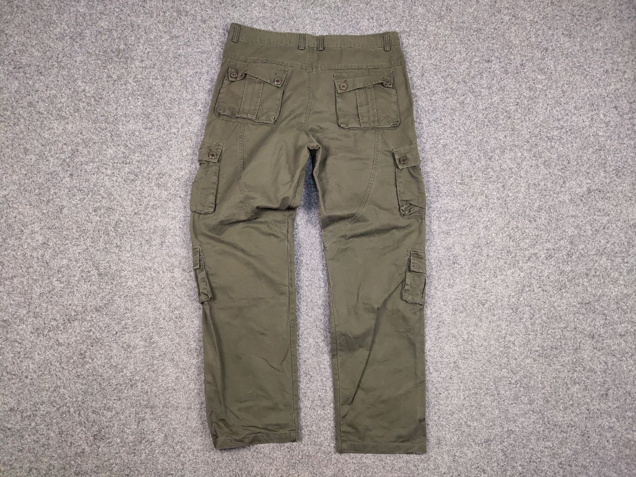 Japanese Brand Vintage Japanese Multi Pocket Cargo Pants Y2K Travis Style Size US 36 / EU 52 - 7 Thumbnail