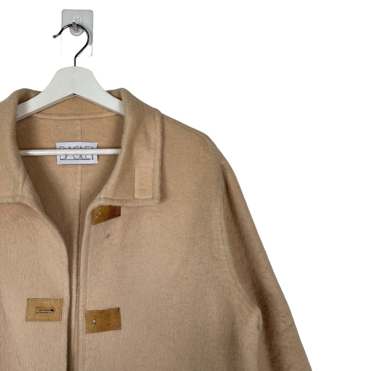 Other 🔥 BASILE MOHAIR WOOL COAT MASE IN ITALY Size US M / EU 48-50 / 2 - 6 Thumbnail
