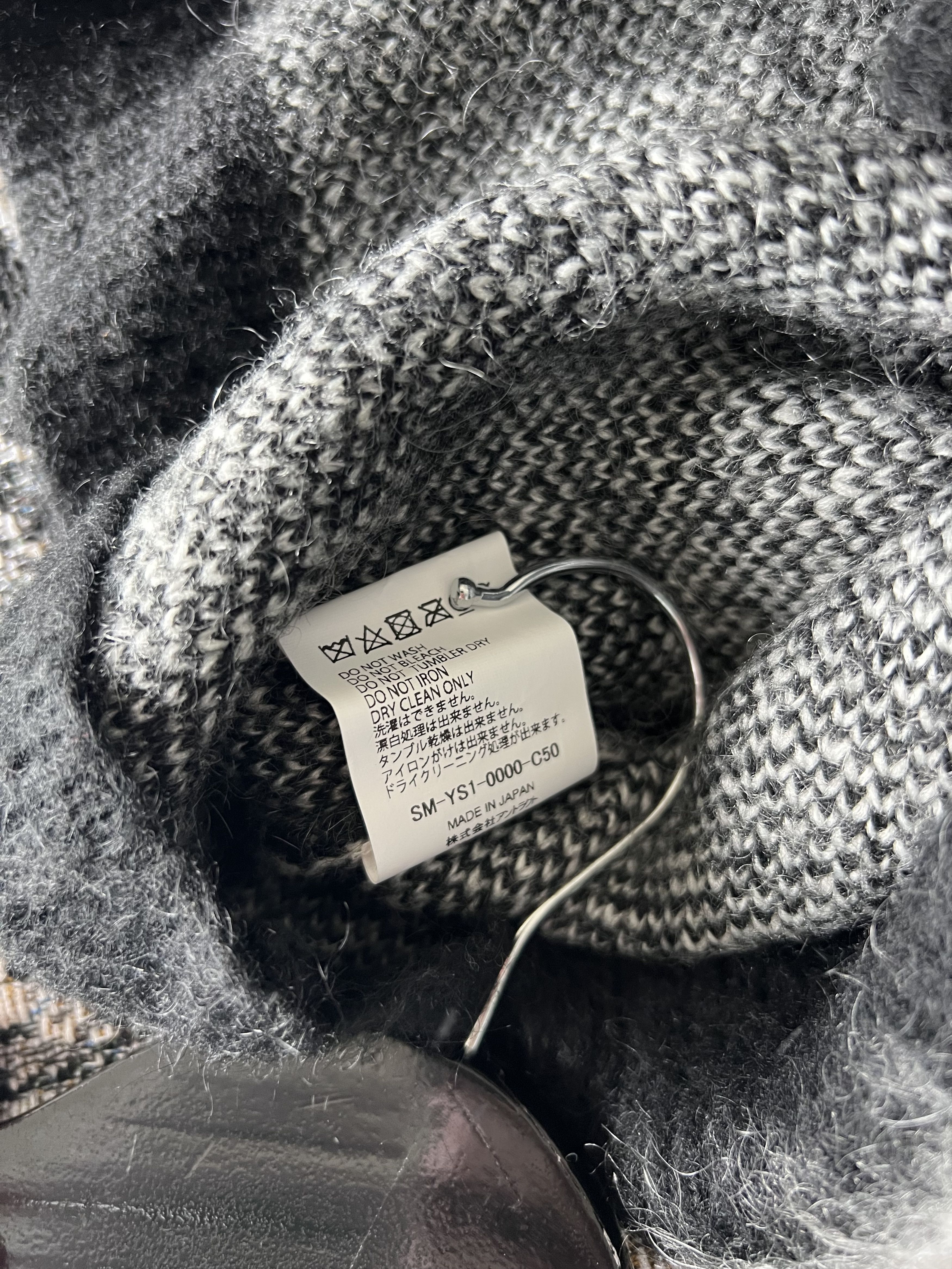 DENIM TEARS × Saint Michael Saint Michael Denim Tears Cotton Wreath Mohair Cardigan Size US L / EU 52-54 / 3 - 9 Thumbnail
