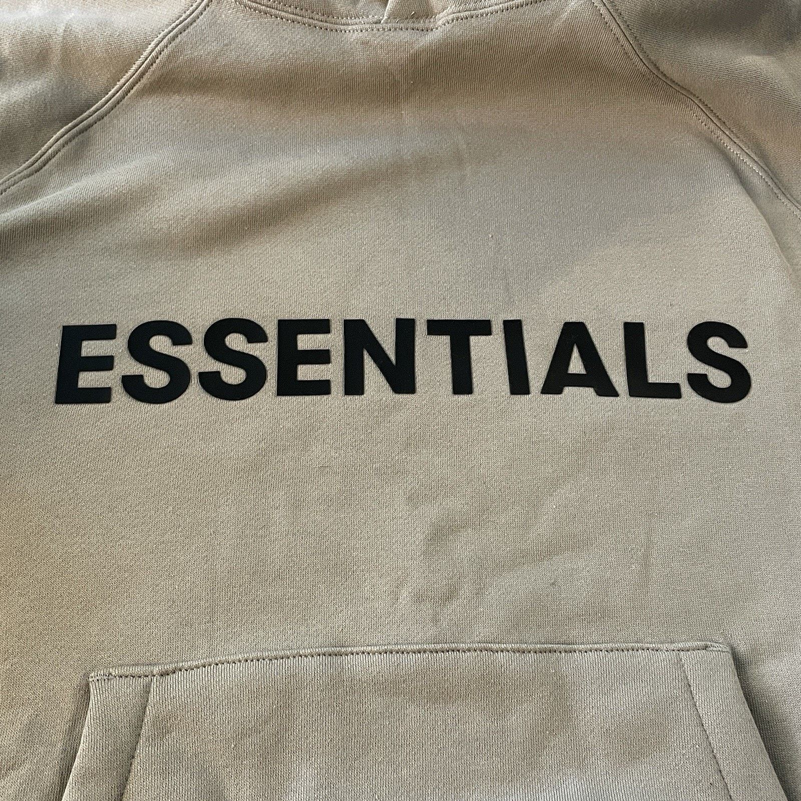 Essentials Essentials Fear Of God Hoodie Logo Reflective Olive Beige XS Size US XS / EU 42 / 0 - 6 Thumbnail
