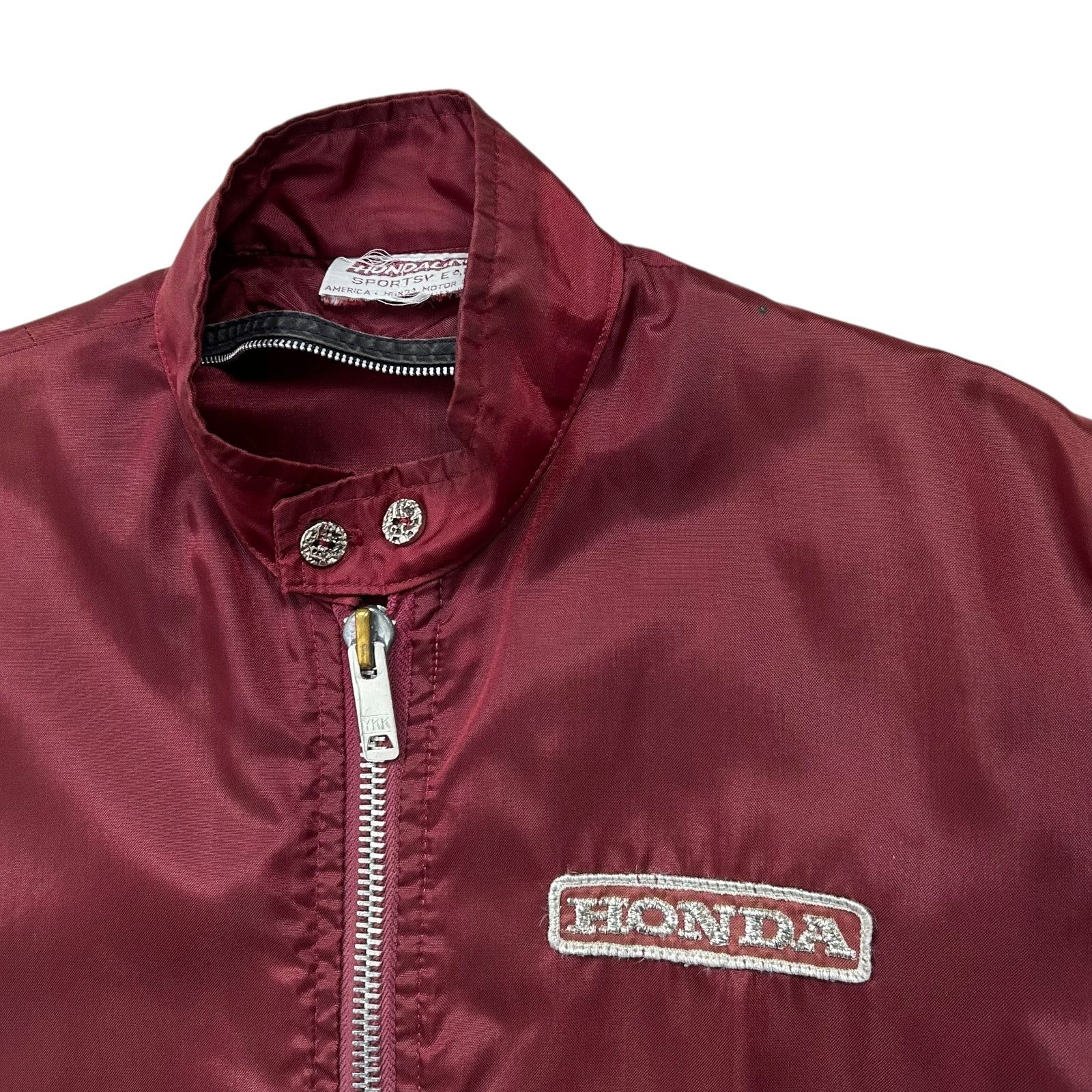 Vintage VTG 80s 90s HONDALINE HONDA WINDBREAKER RACING JACKET Size US L / EU 52-54 / 3 - 2 Thumbnail