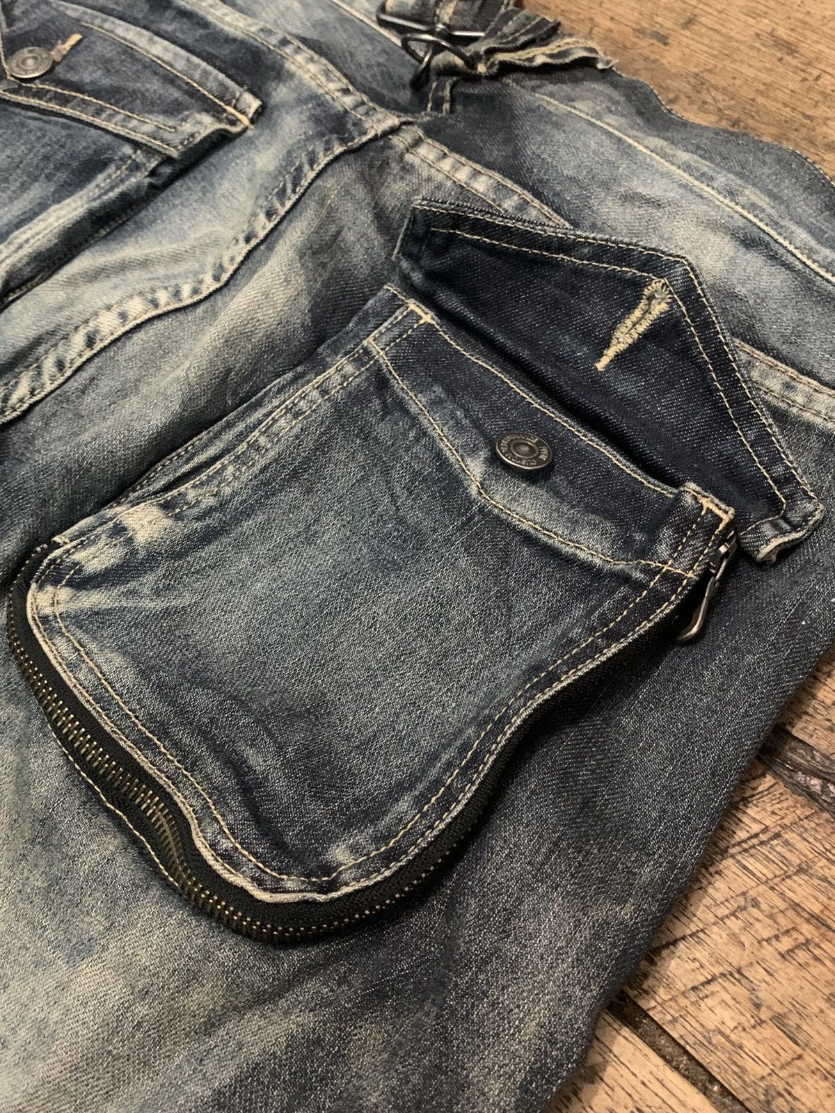 Japanese Brand × PPFM × Vintage Vintage PPFM Denim Jeans Size US 32 / EU 48 - 5 Thumbnail