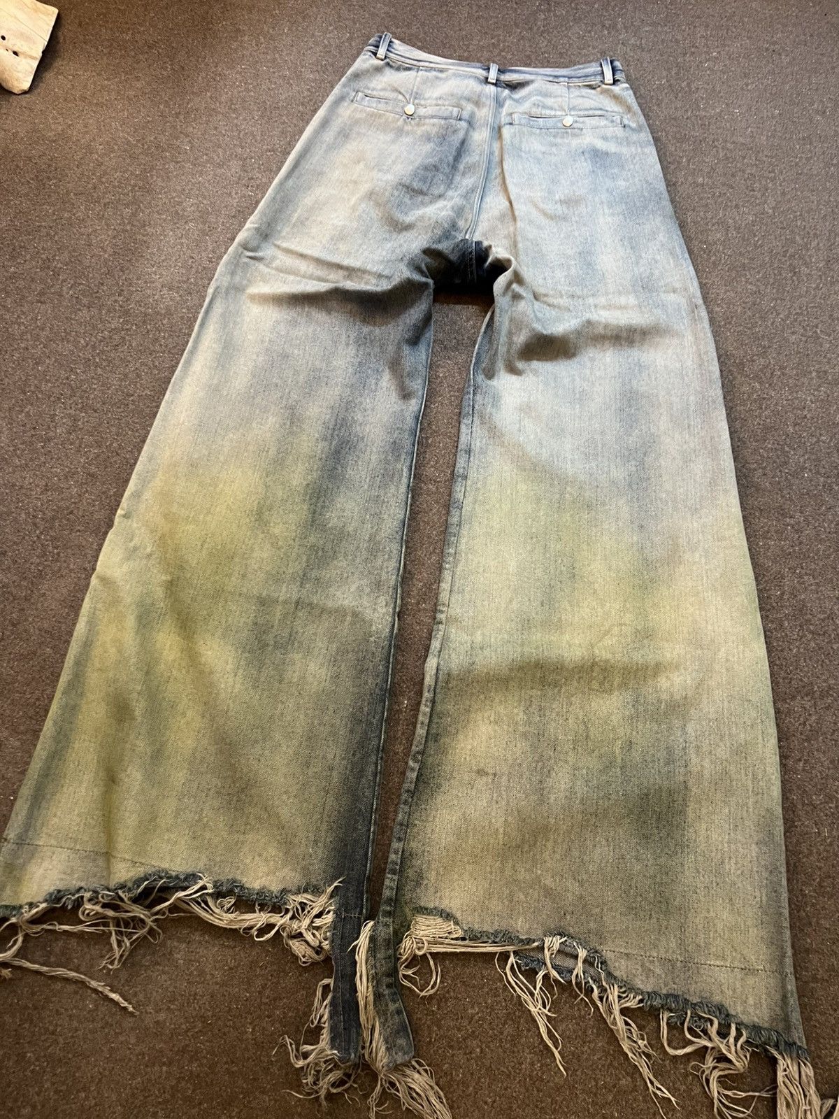 Rick Owens Rick Owens FW23 Tailored Bela Acid Degrade Size US 30 / EU 46 - 9 Thumbnail