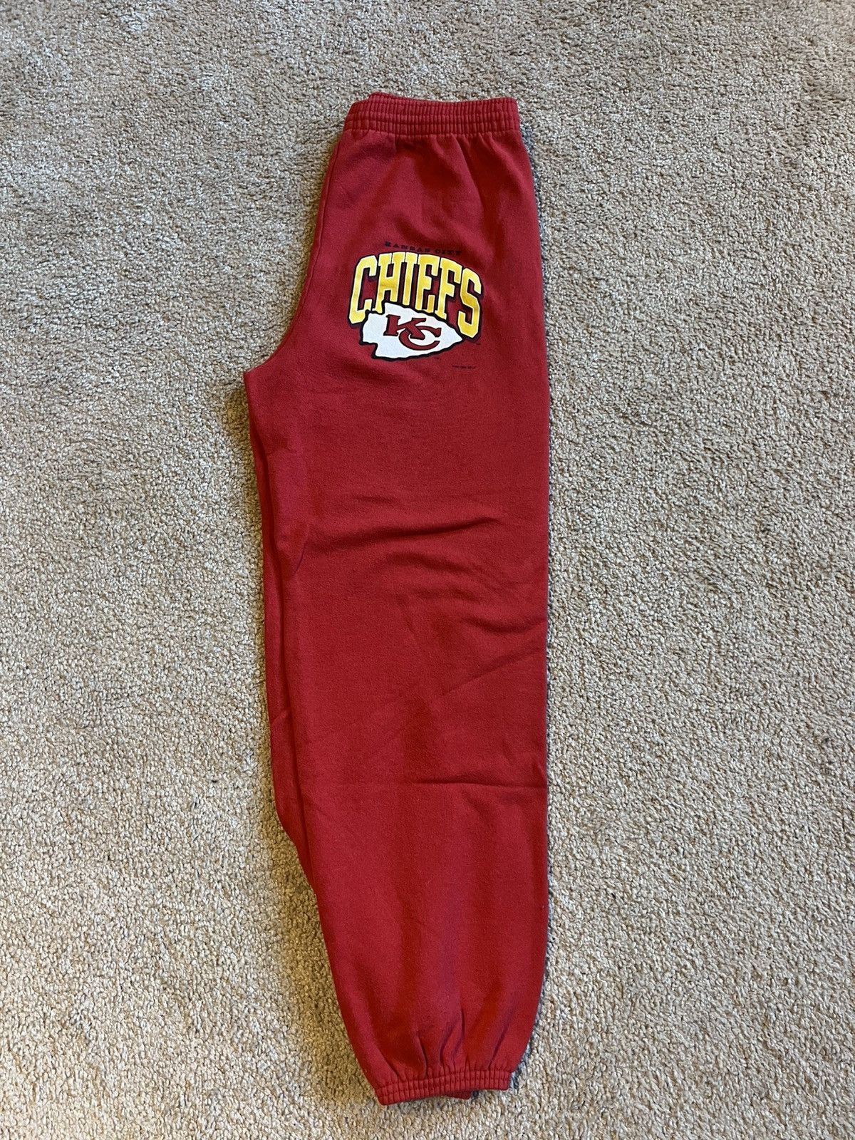 NFL Vintage NFL Kansas City Chiefs Sweatpants Size US 32 / EU 48 - 1 Thumbnail