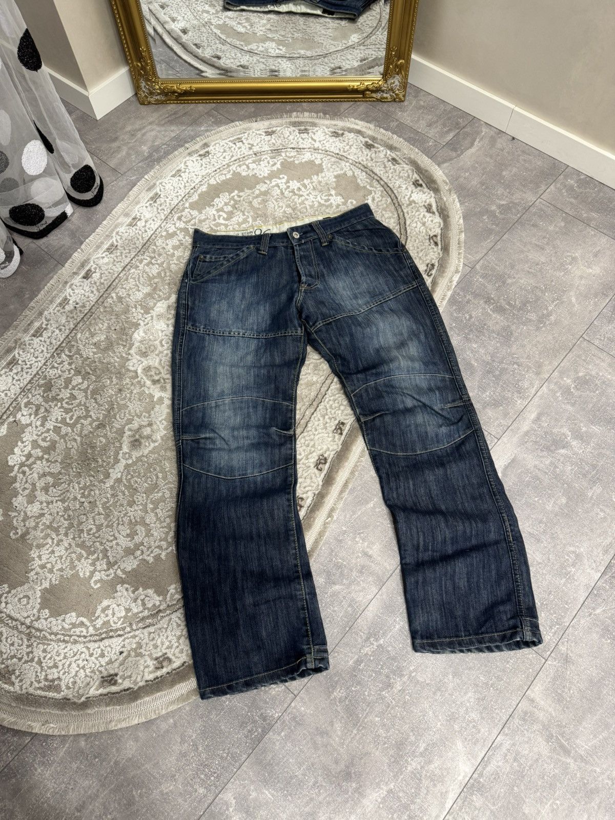 G-Star CRAZY AVANTGARDE G STAR RAW DENIM WASHED JAPAN JEANS Y2K Size US 34 / EU 50 - 13 Thumbnail