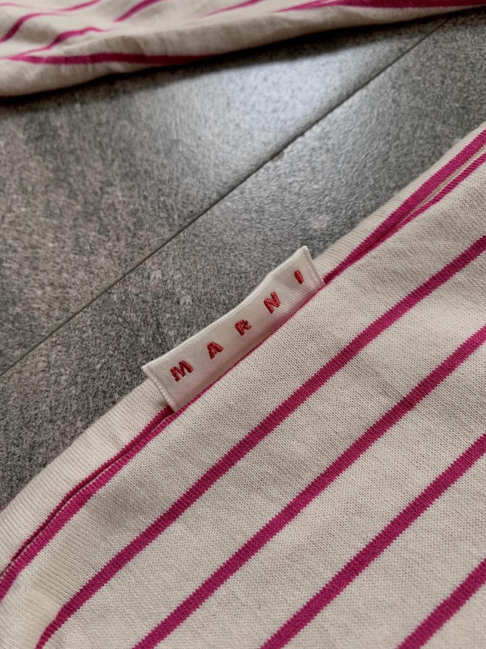 Marni FREE TAX! Striped Cotton Cloth Shirt Size US M / EU 48-50 / 2 - 6 Thumbnail