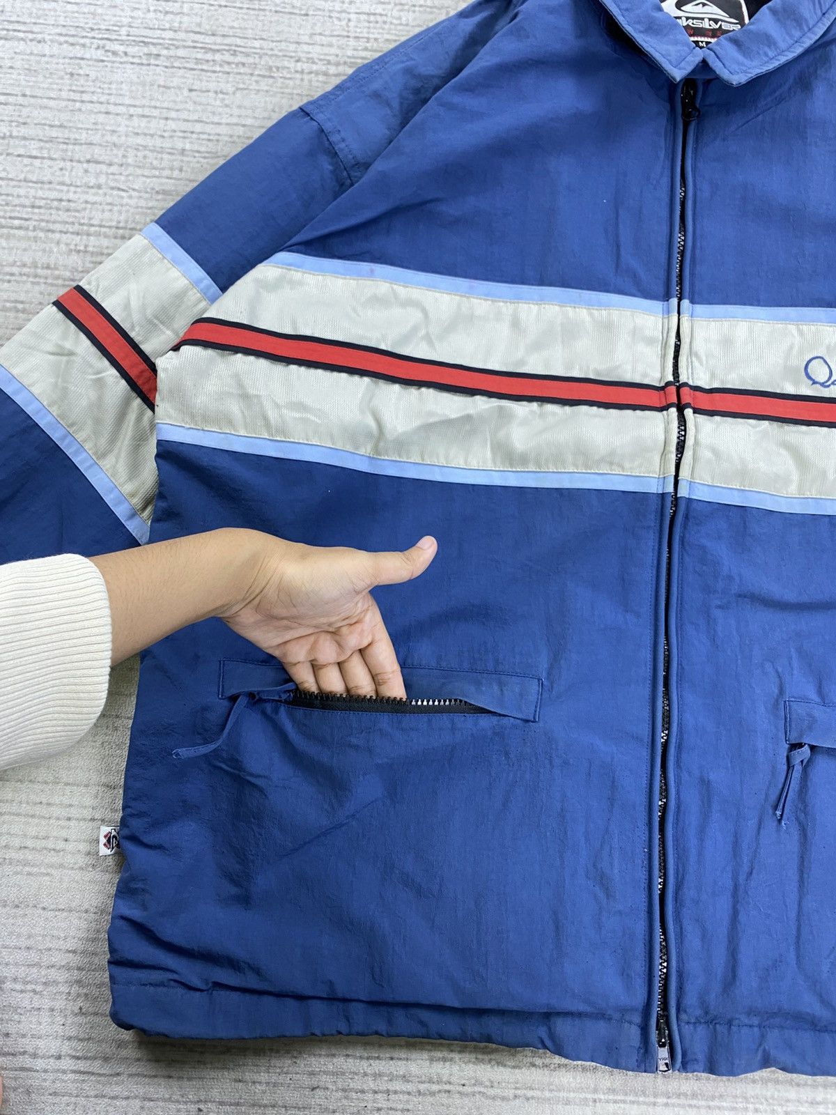 Japanese Brand × Quiksilver × Vintage Vintage Quicksilver Snow Wear Zipper Jacket Size US XL / EU 56 / 4 - 7 Thumbnail