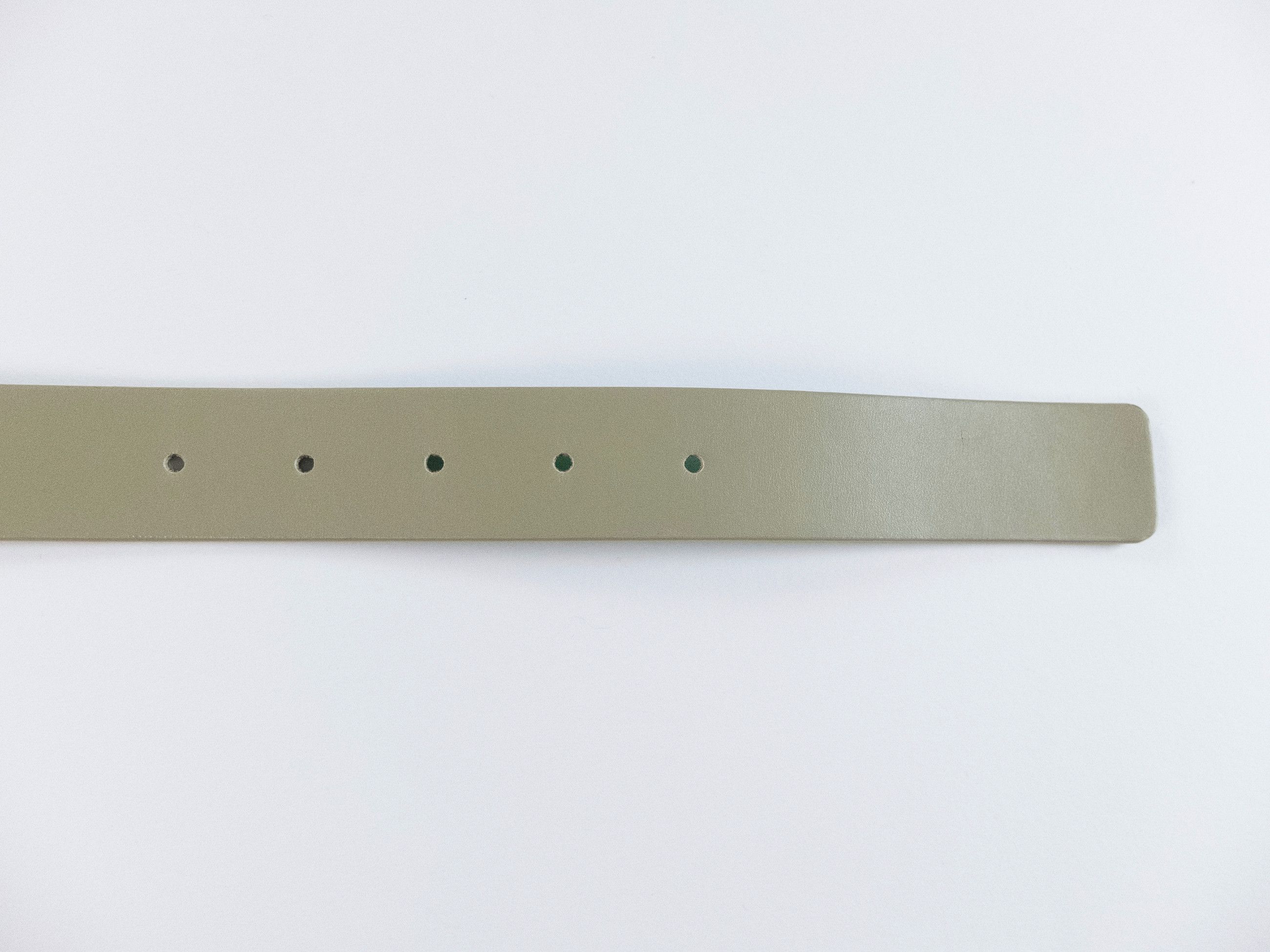 Bottega Veneta BOTTEGA VENETA green leather belt 90 for 33 to 35 inch waist Size 34 - 7 Thumbnail