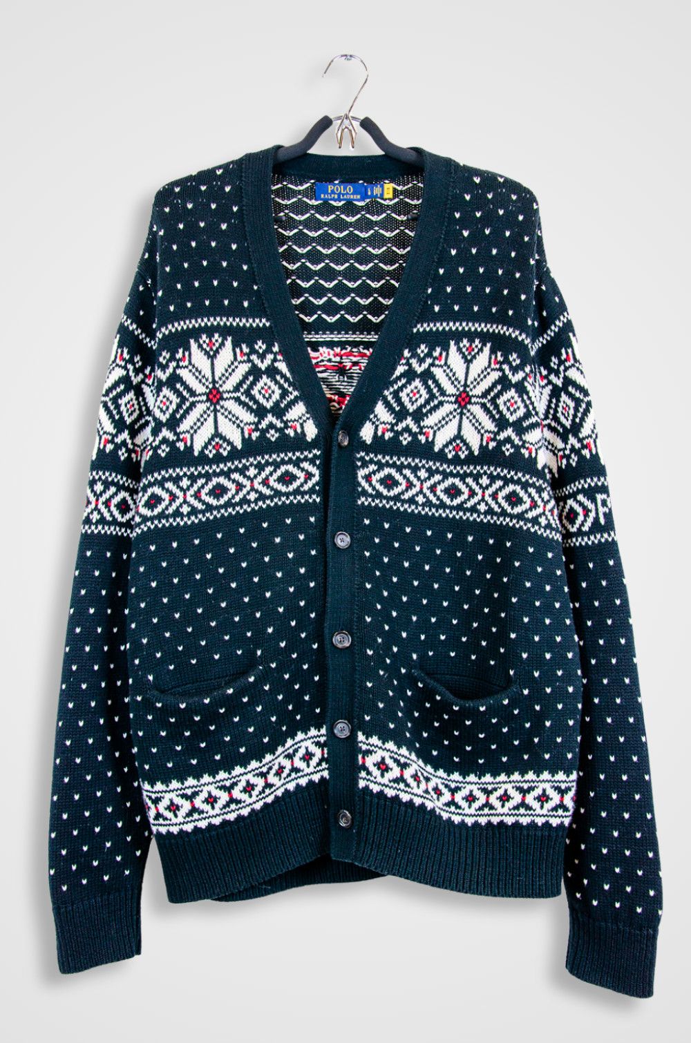 Polo Ralph Lauren Polo Ralph Lauren Fair Isle Nordic Cardigan L Size US L / EU 52-54 / 3 - 1 Thumbnail